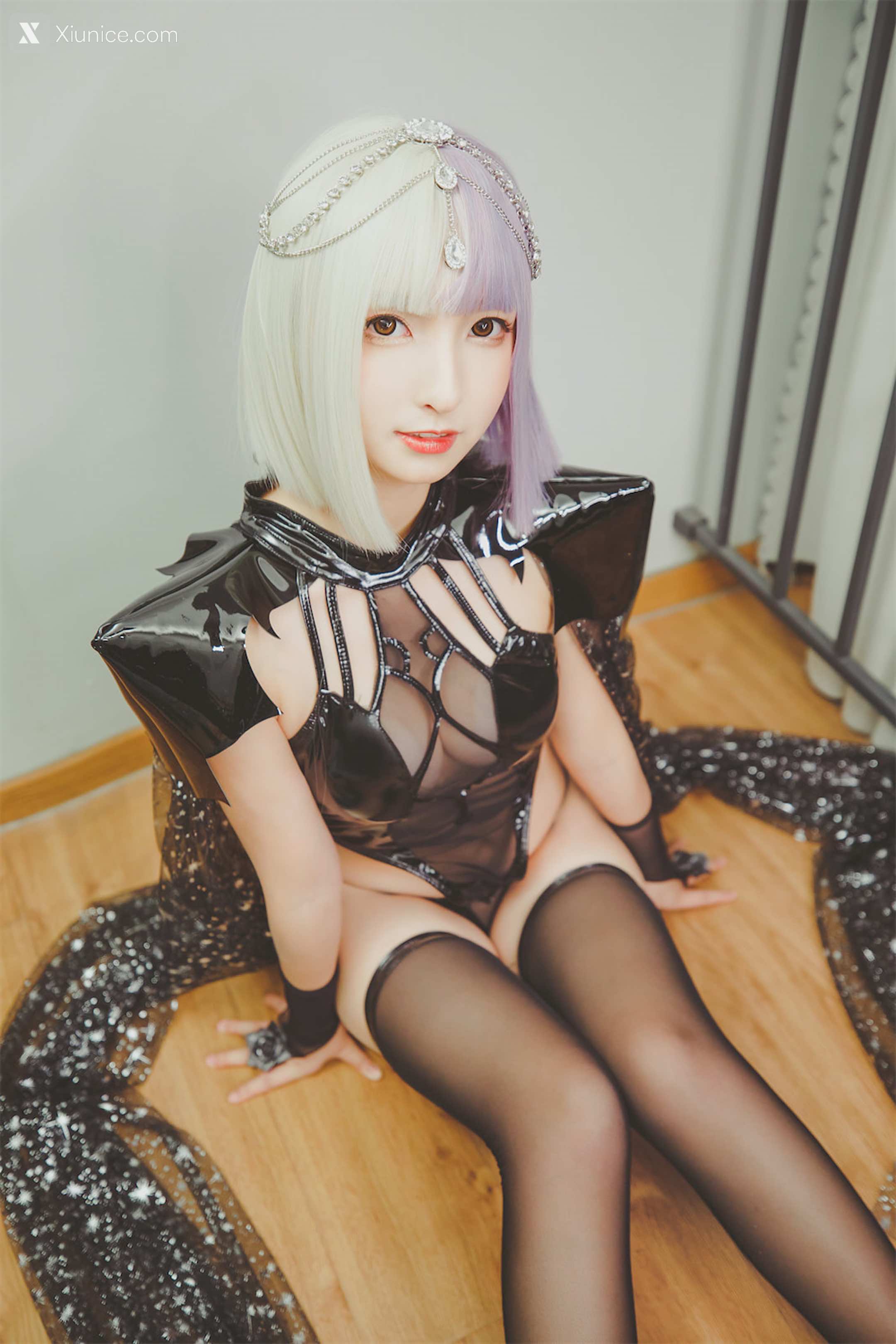 Coser@神楽坂真冬 Vol.082 绝对企画-黑白丝《柔らかい永遠》 第141张