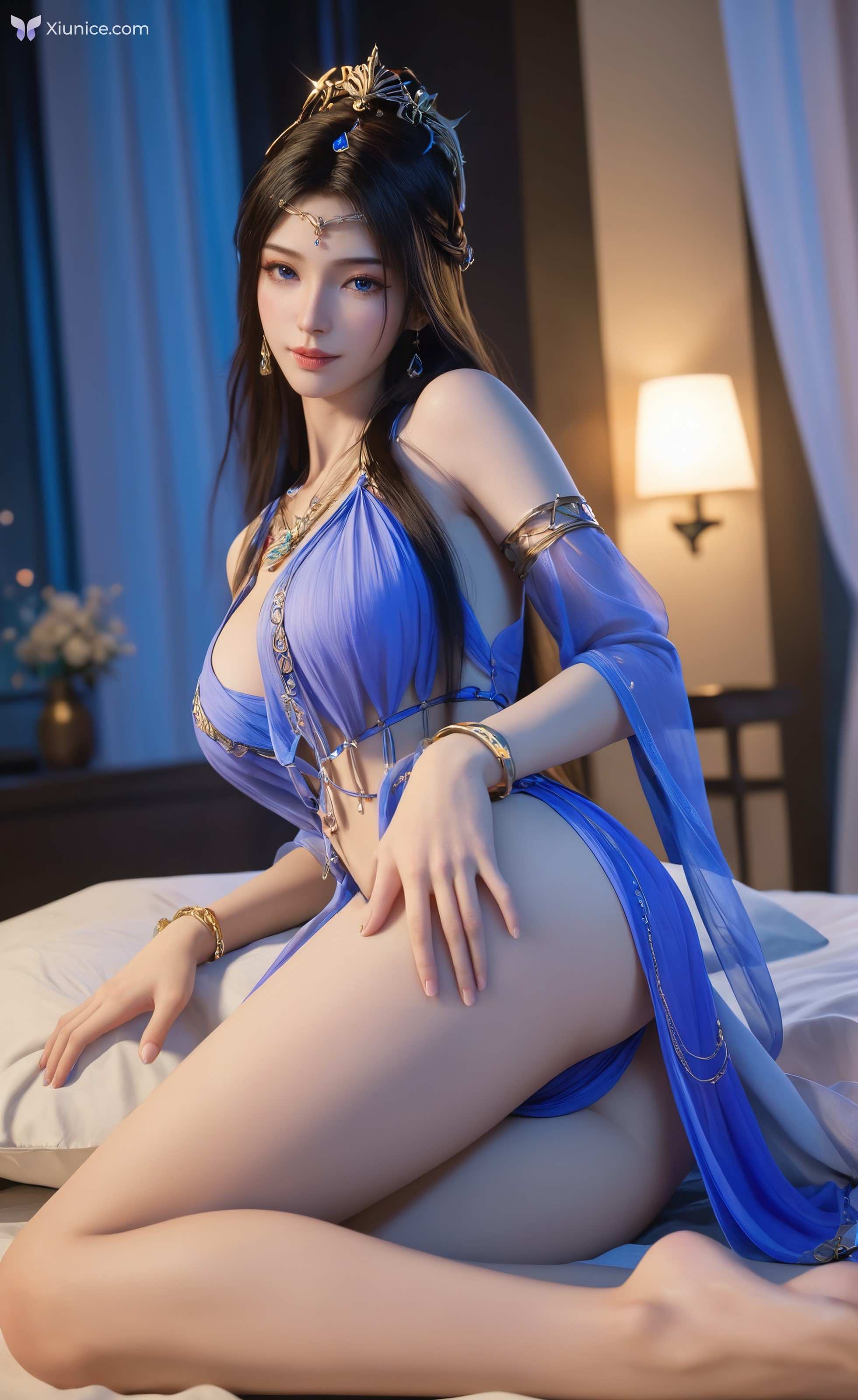 AI Girl 凡人xxz – 紫灵蕾丝舞娘墨迹 第4张