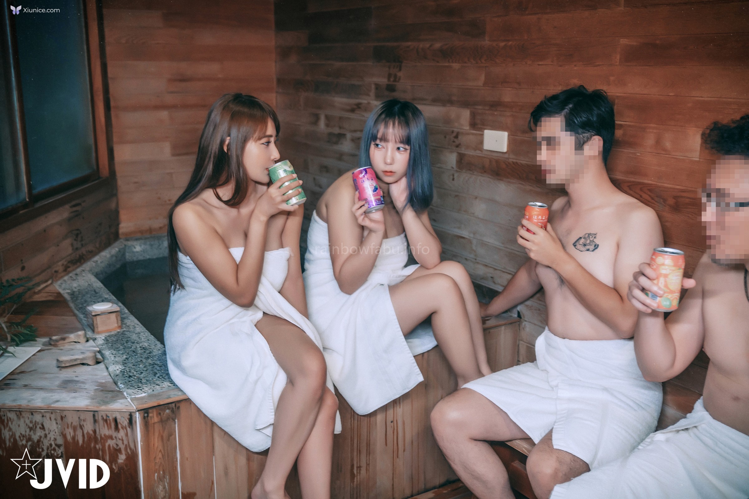JVID 于心 Lele 樂樂 – 上空無碼學長幫學妹慶祝畢業邀請兩人泡溫泉泥醉混亂 第120张