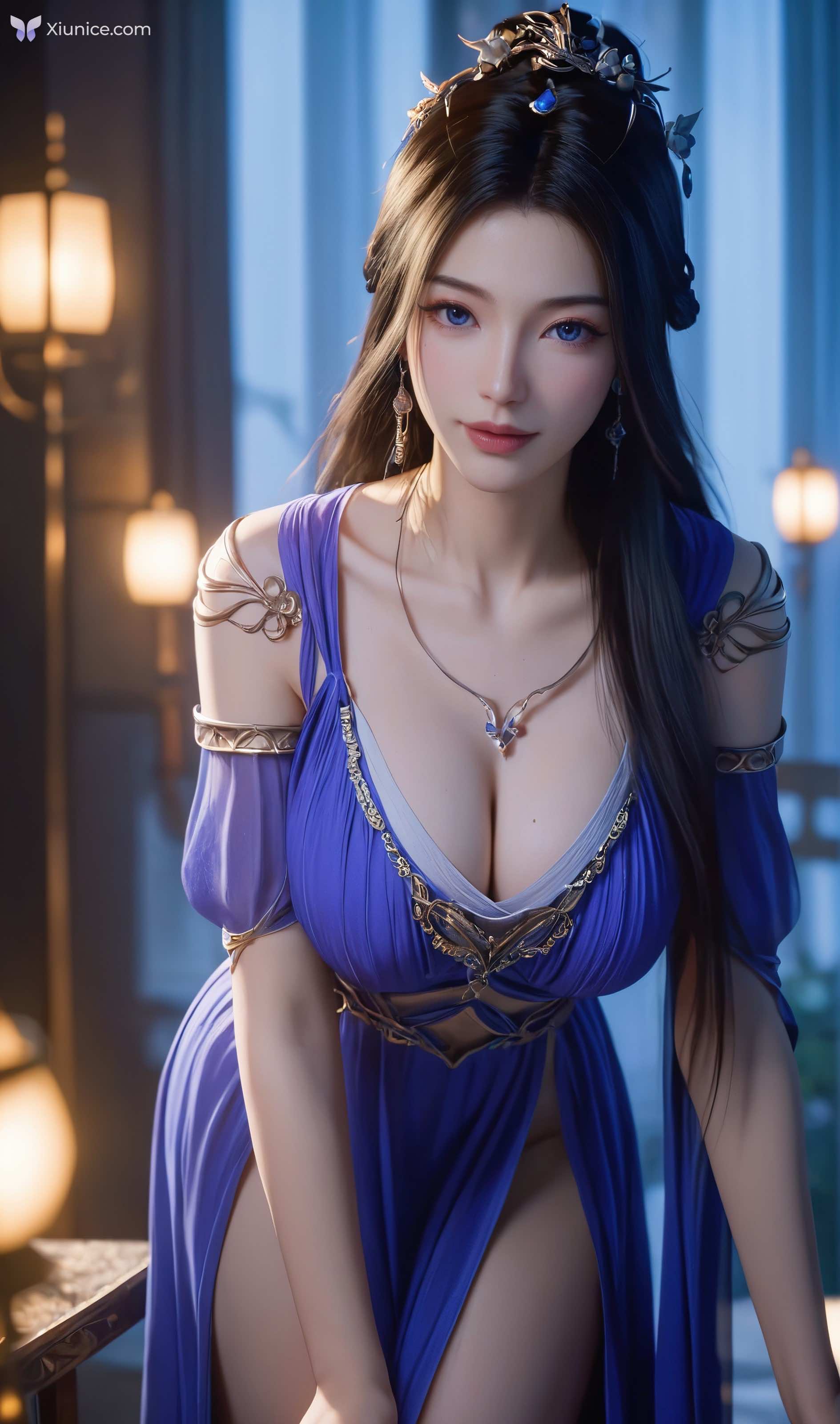 AI Girl 凡人xxz – 紫灵蕾丝舞娘墨迹 第265张