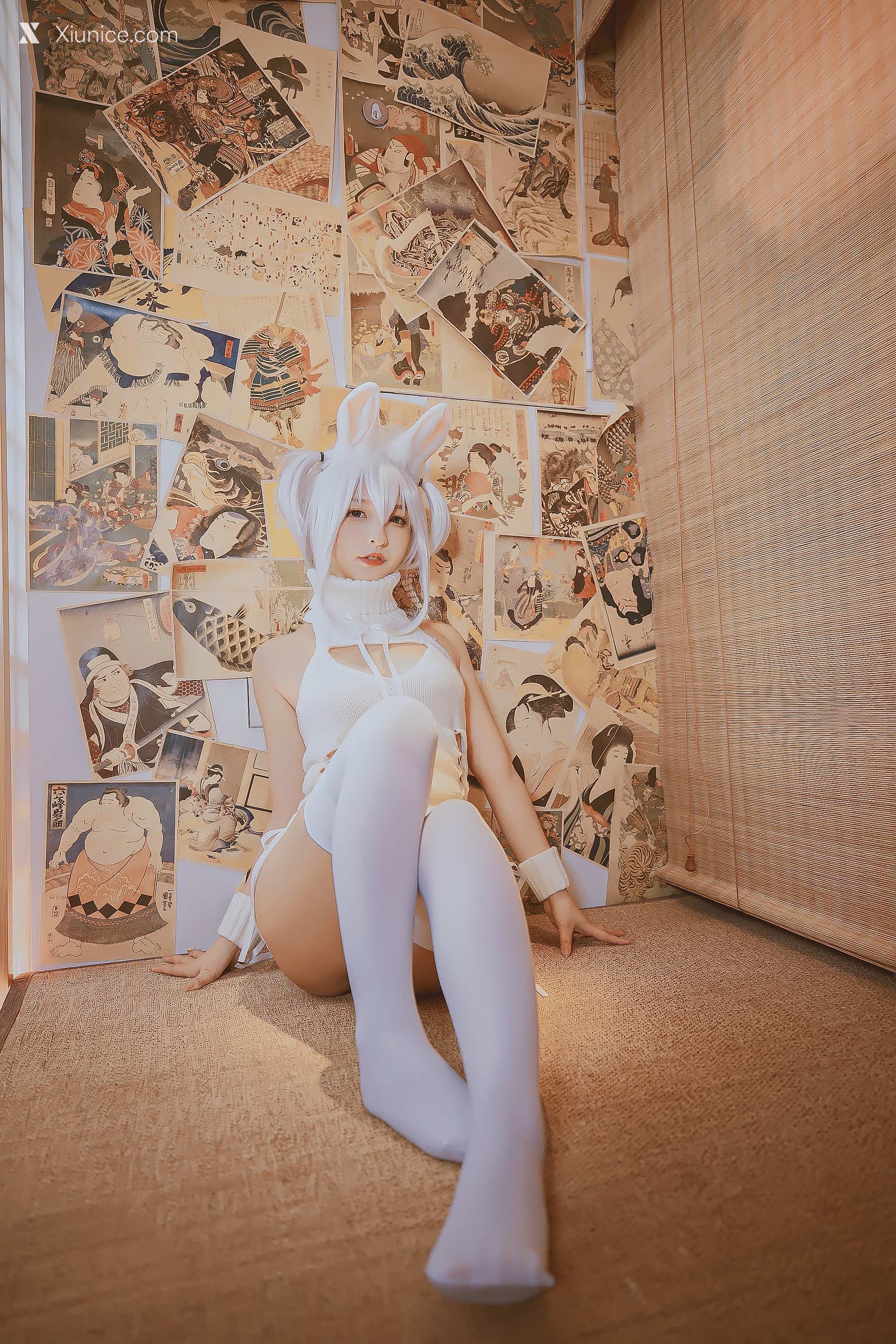 Coser@神楽坂真冬 Vol.034 危険な耳 狼妹&兔娘 第27张
