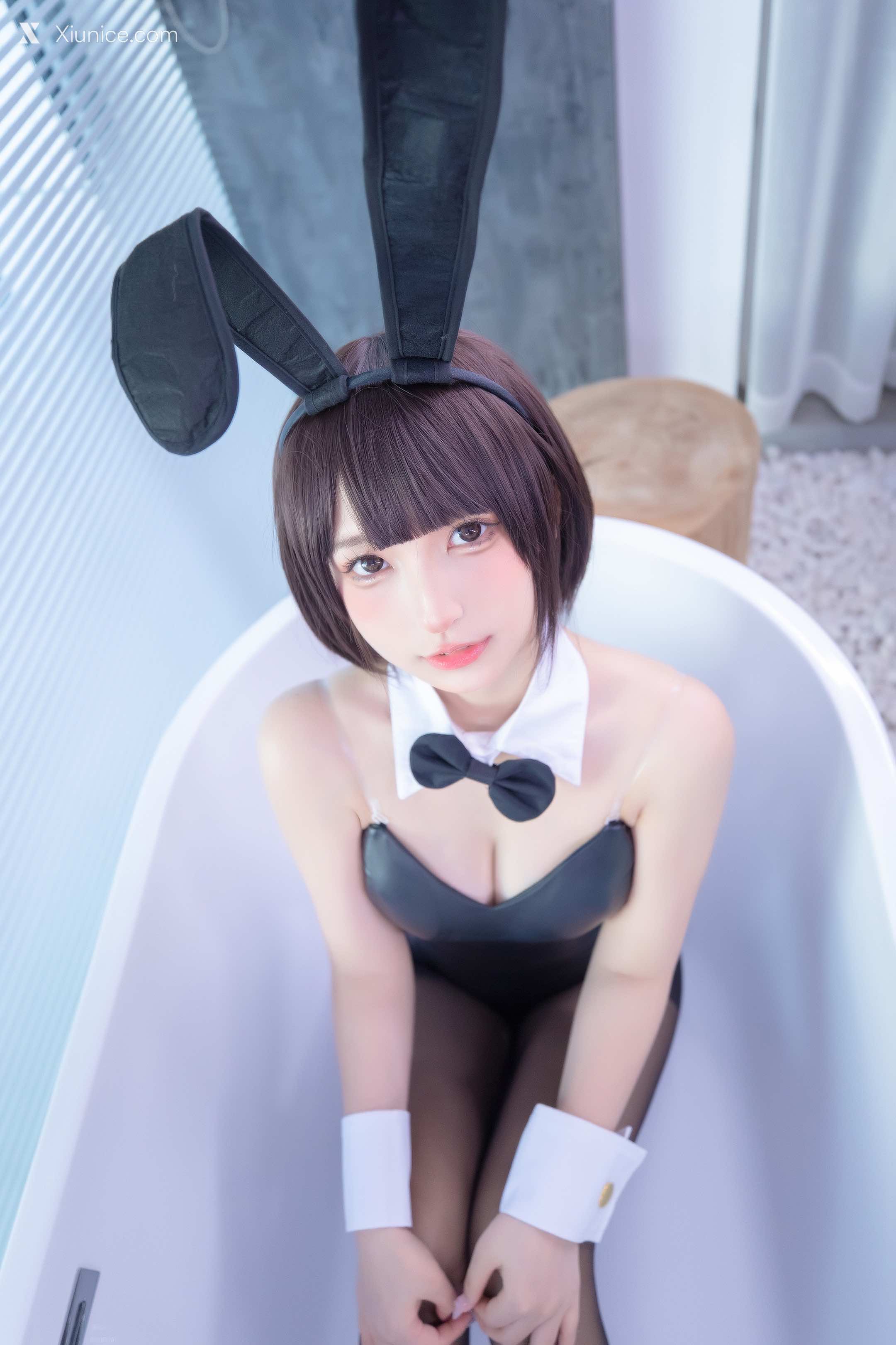 Coser@神楽坂真冬 Vol.089 绝对企画-兔女郎与钢管《バニーバブル》 第91张
