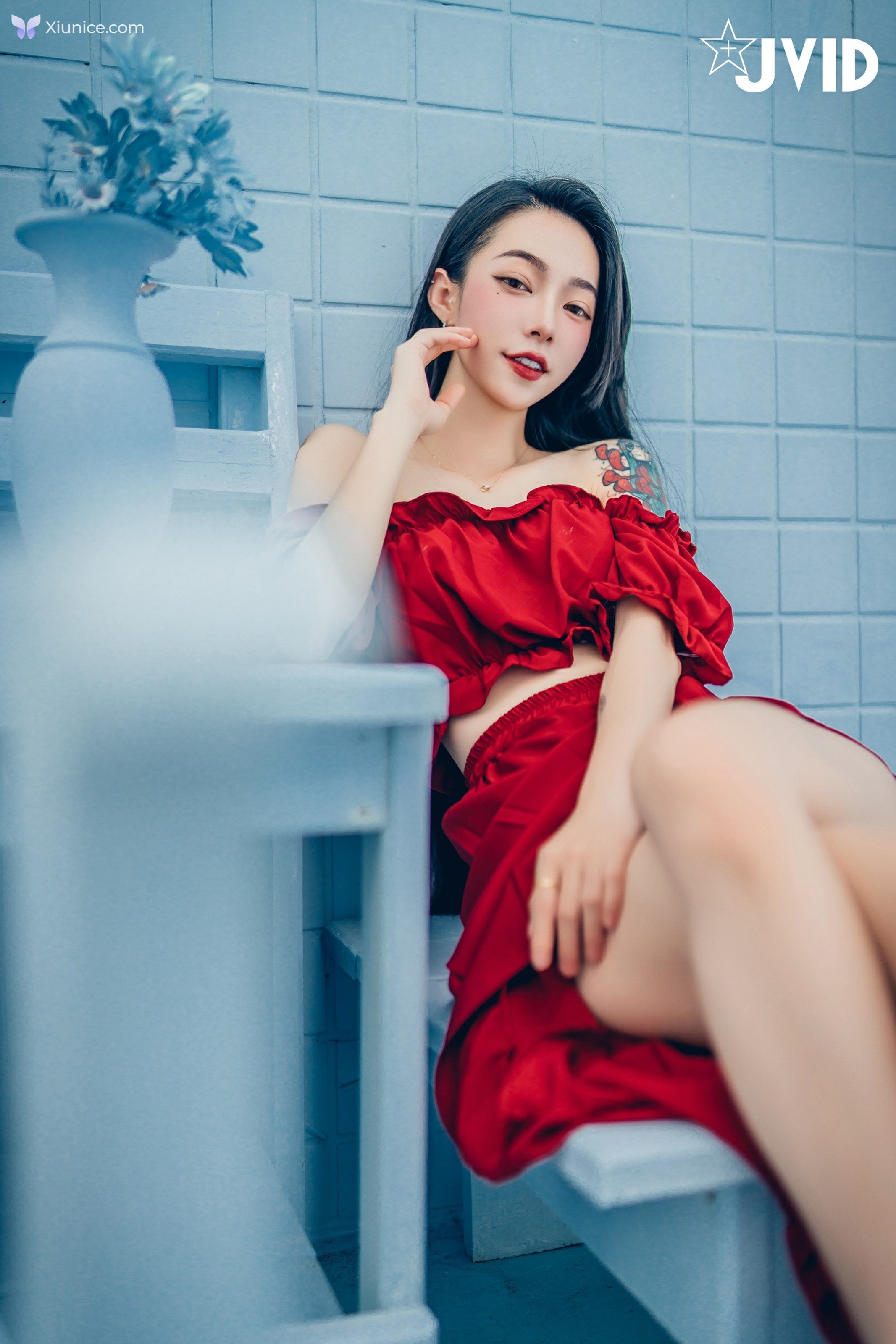 JVID 飄飄哥 – 巨乳飄飄女神精心打造的誠意寫真動漫般的完美身材還有超可愛的神祕客串喔 第164张