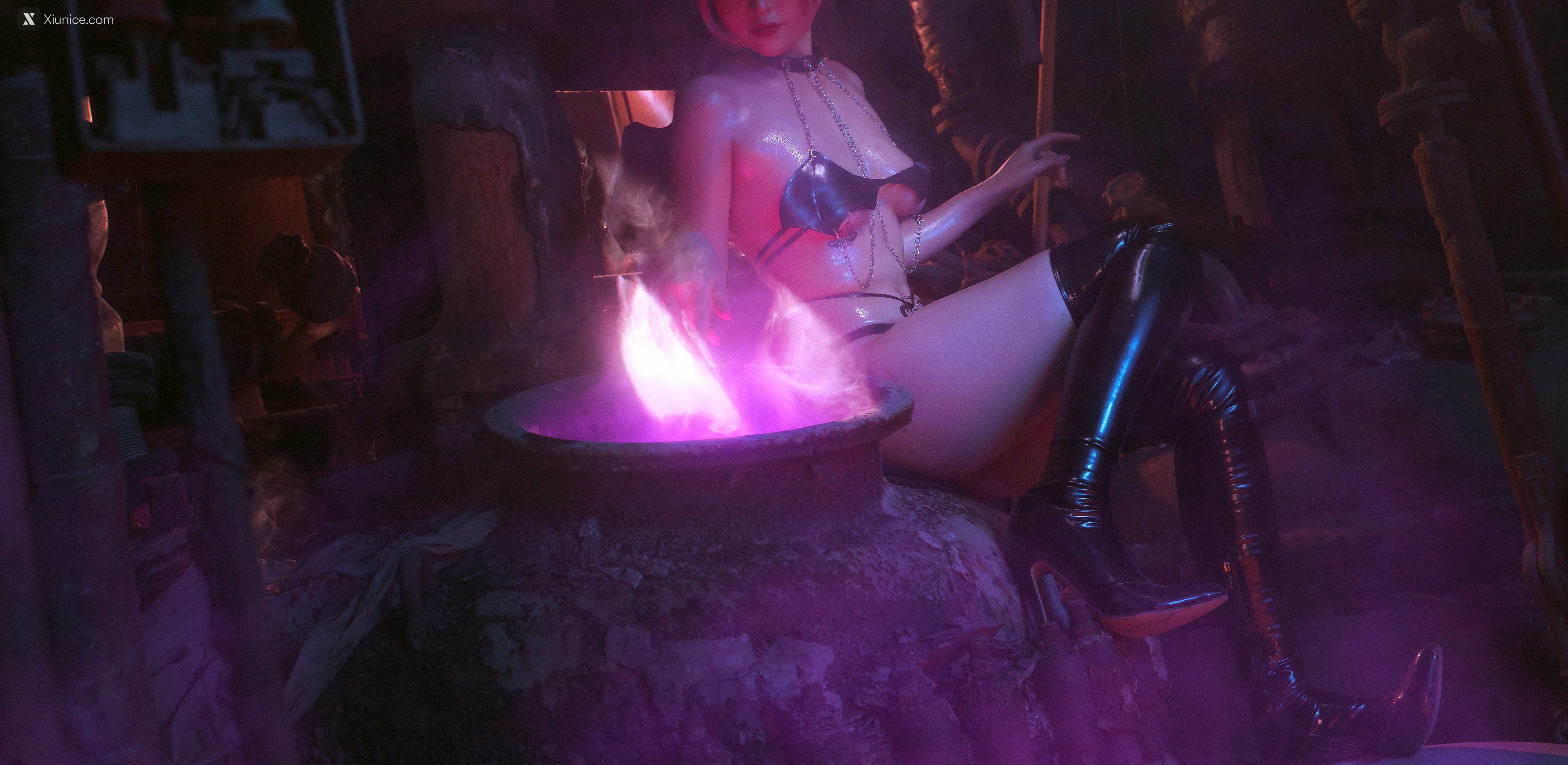 Coser@爆机少女喵小吉 (Nekokoyoshi) 魅魔 第4张
