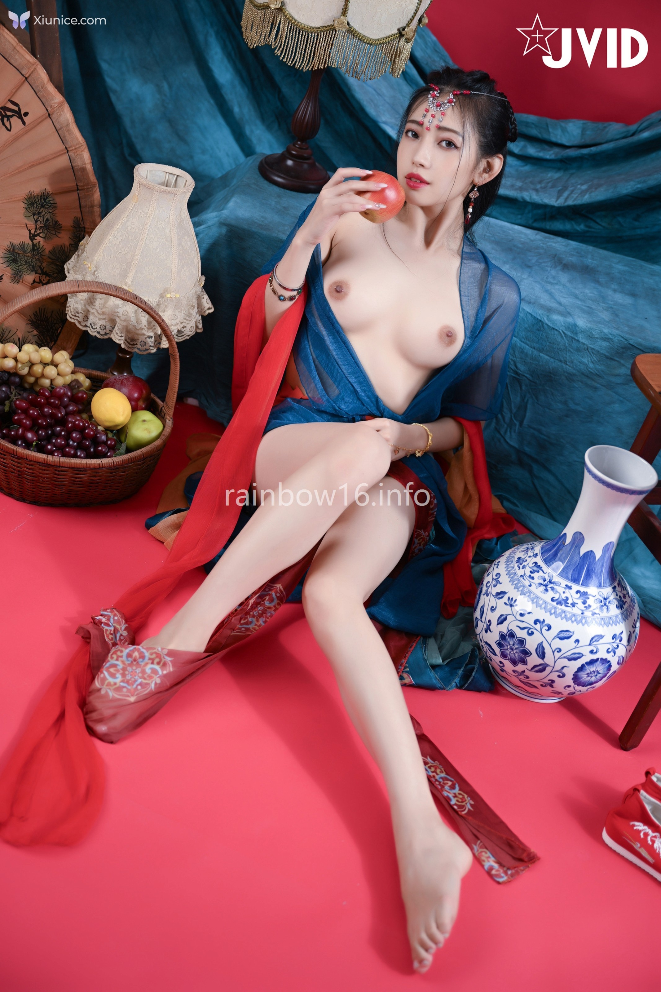 JVID 夏暮光 – 女神暮光敦煌風格造型服飾首度嘗試飛越天際穿梭時空與你來場空前未有的愛戀滋味 第48张
