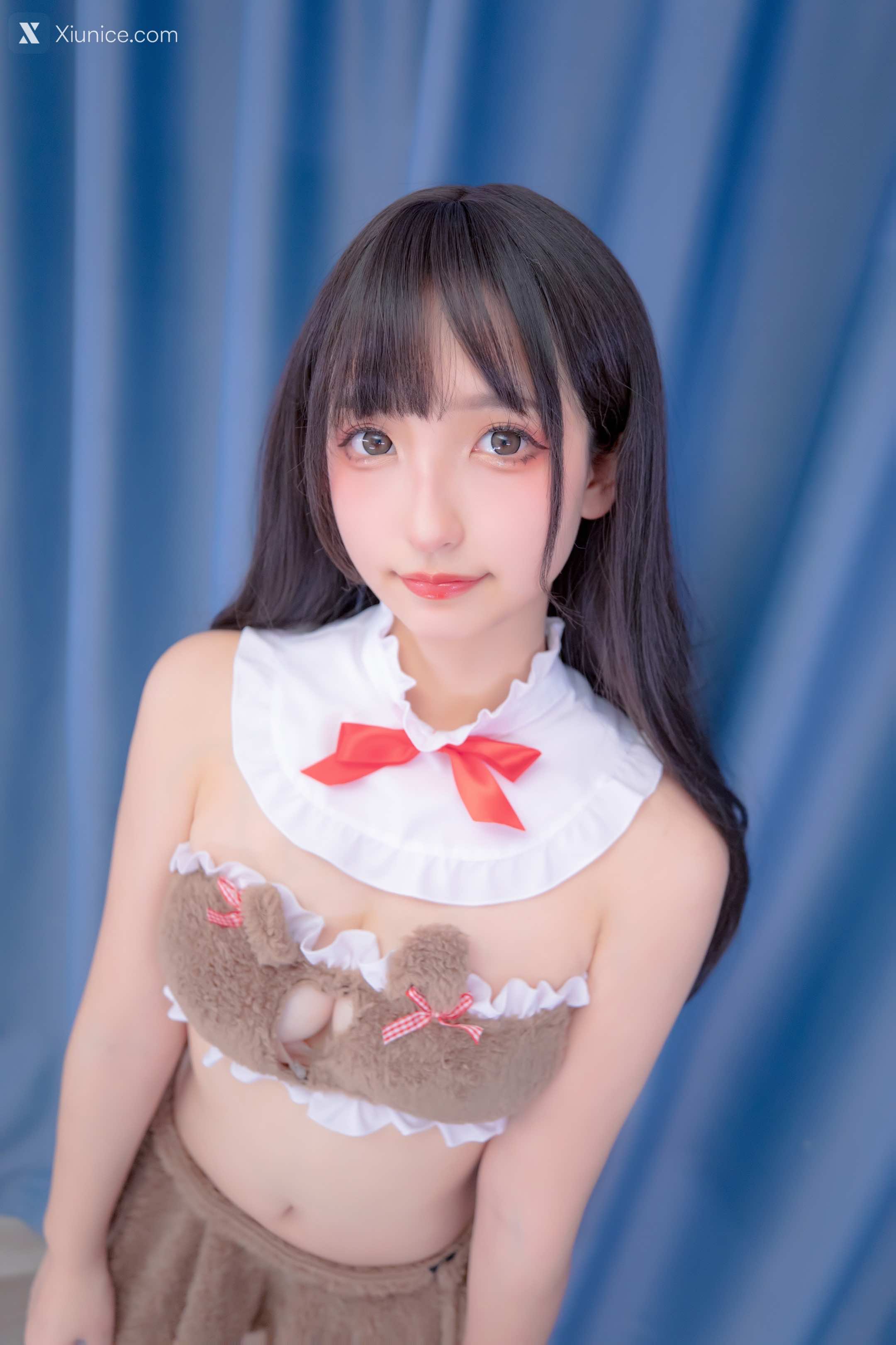 Coser@神楽坂真冬 Vol.102 熊少女 第1张