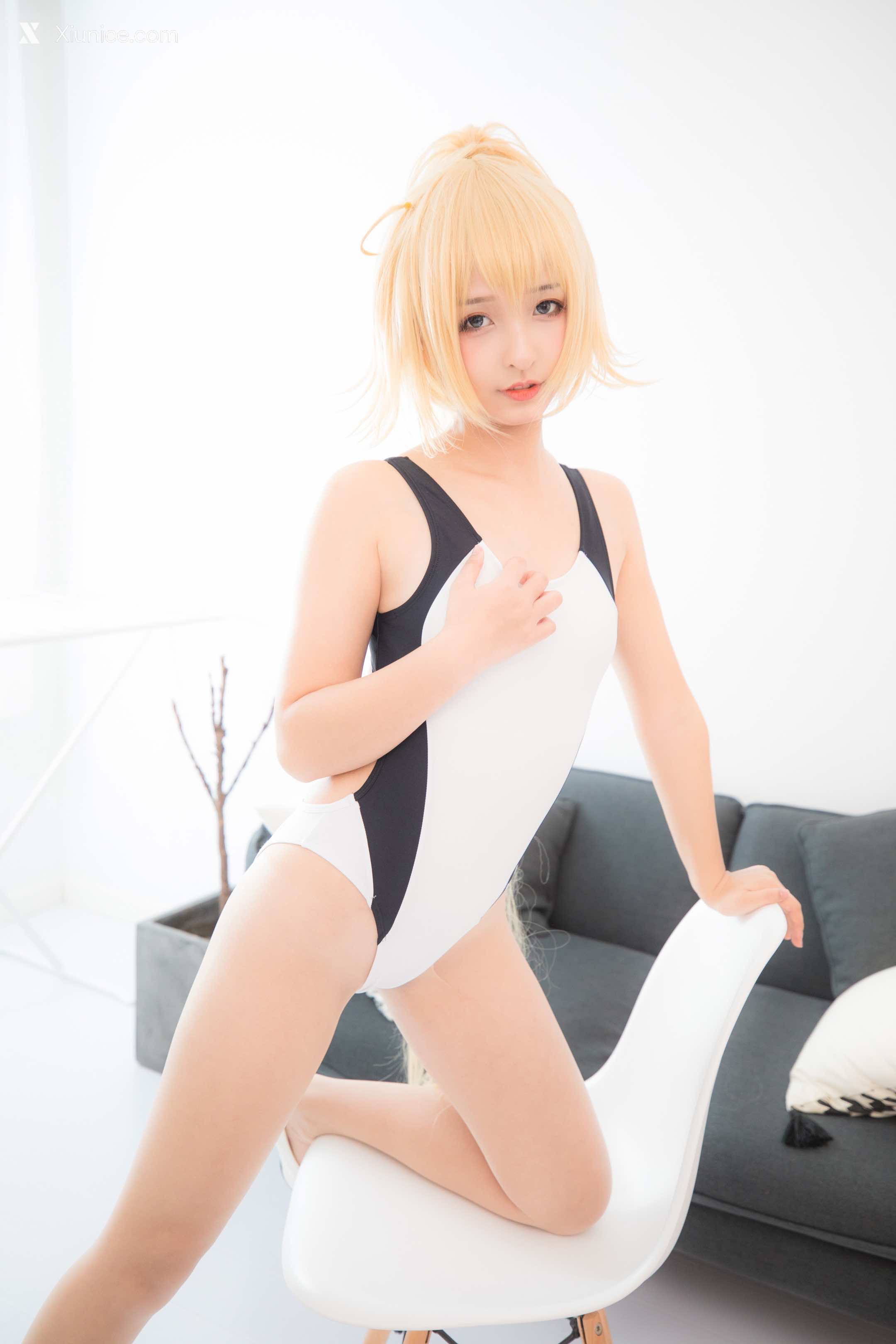Coser@神楽坂真冬 Vol.036 电子相册-白贞德《Swimingthedrea》 第36张