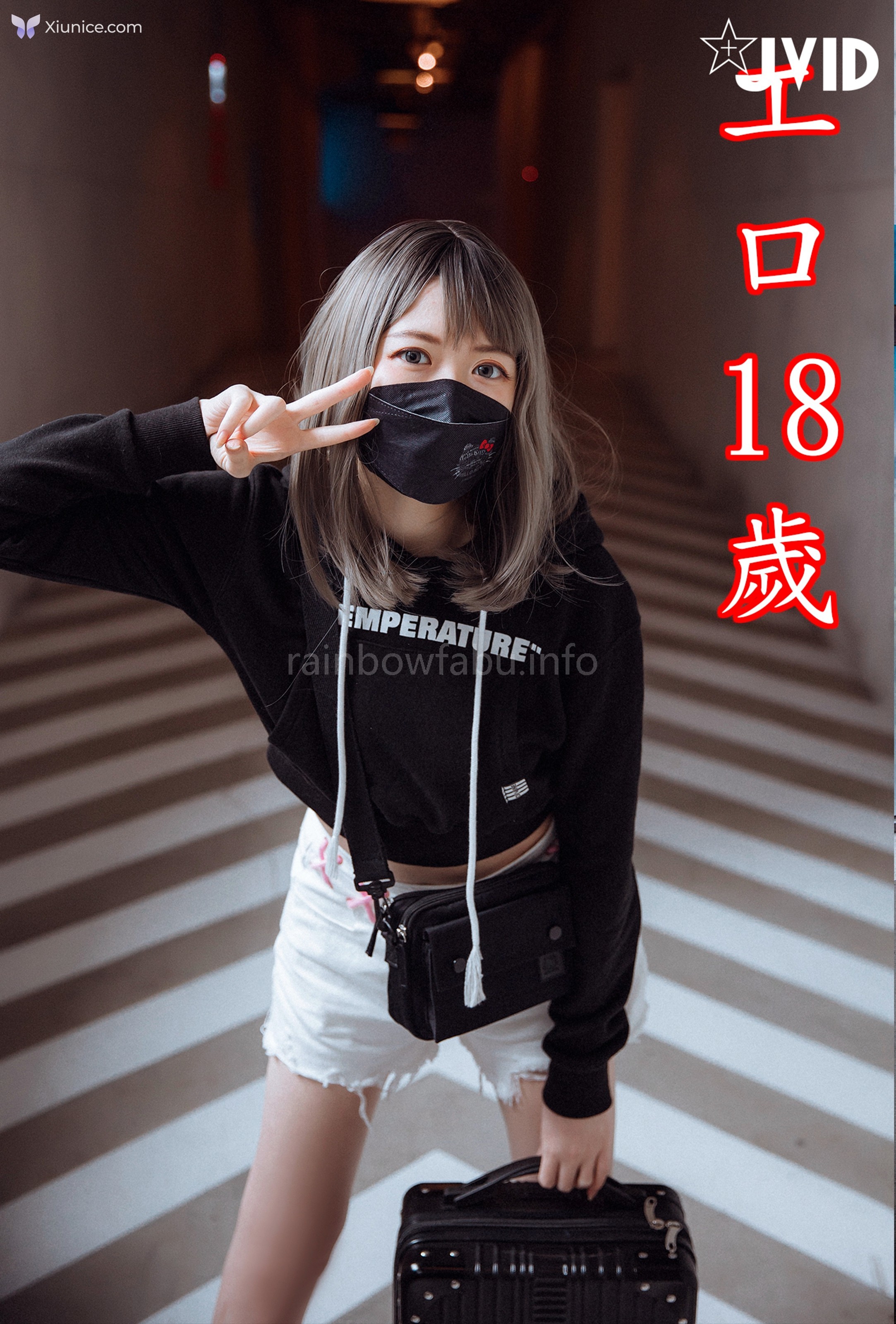 JVID 卯咪 – 纖細身材完美的腰身天使的外表隱藏不了內心的工口平常沒拍照的她兼職做片場修片師 第90张