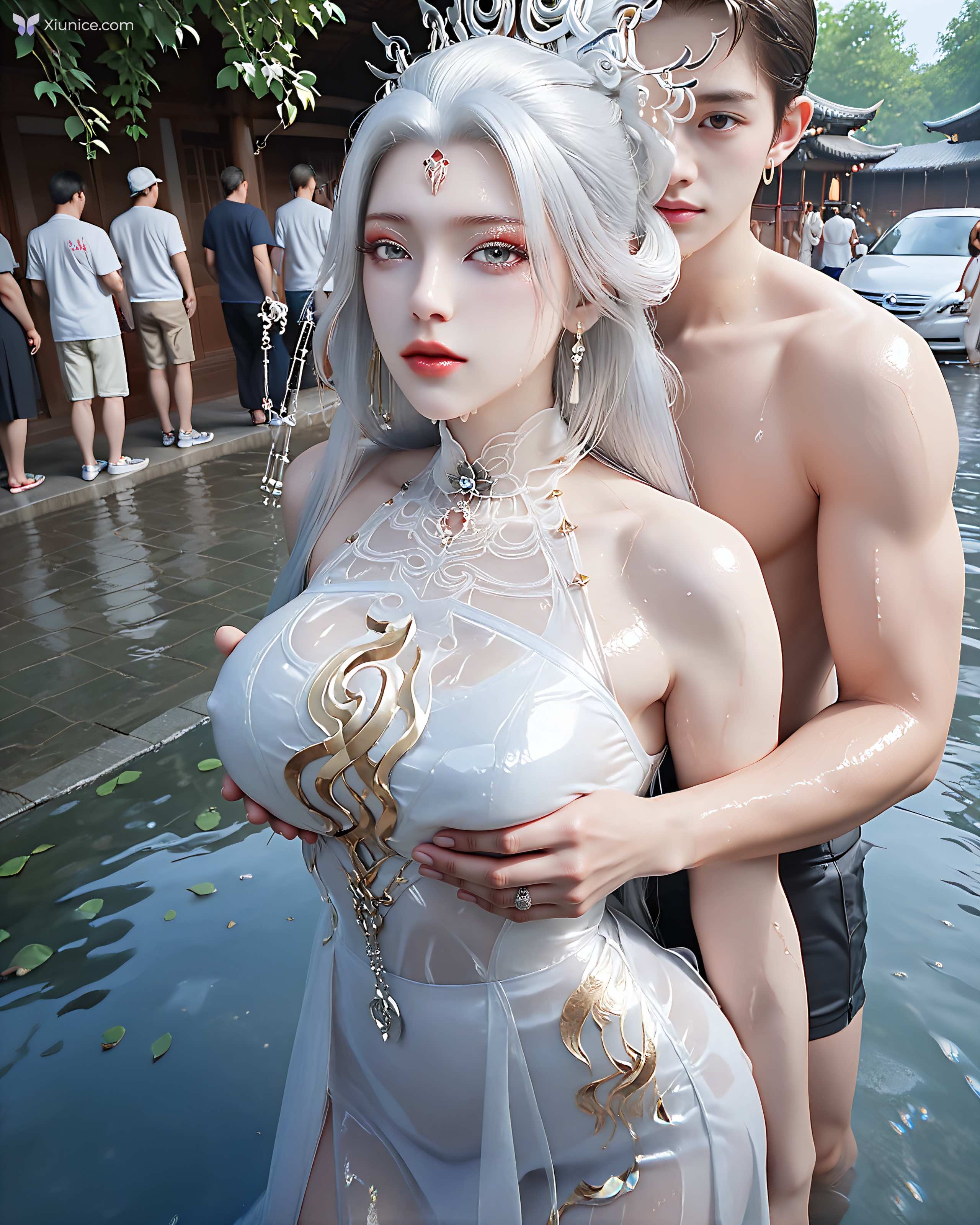 AI Girl 小白诛仙3-白衣单车痴汉 第80张