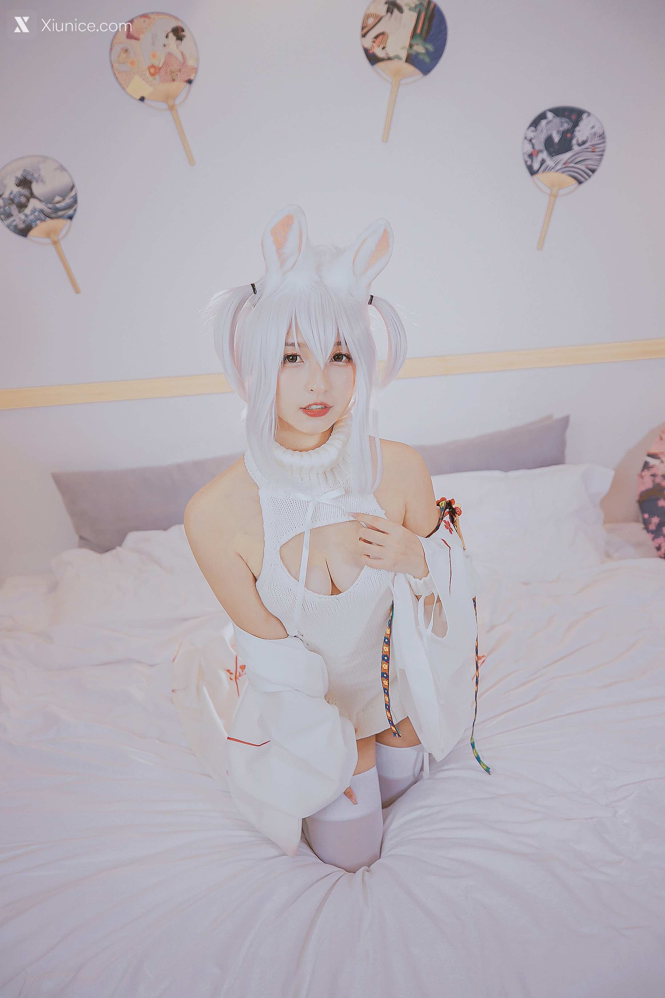 Coser@神楽坂真冬 Vol.034 危険な耳 狼妹&兔娘 第128张