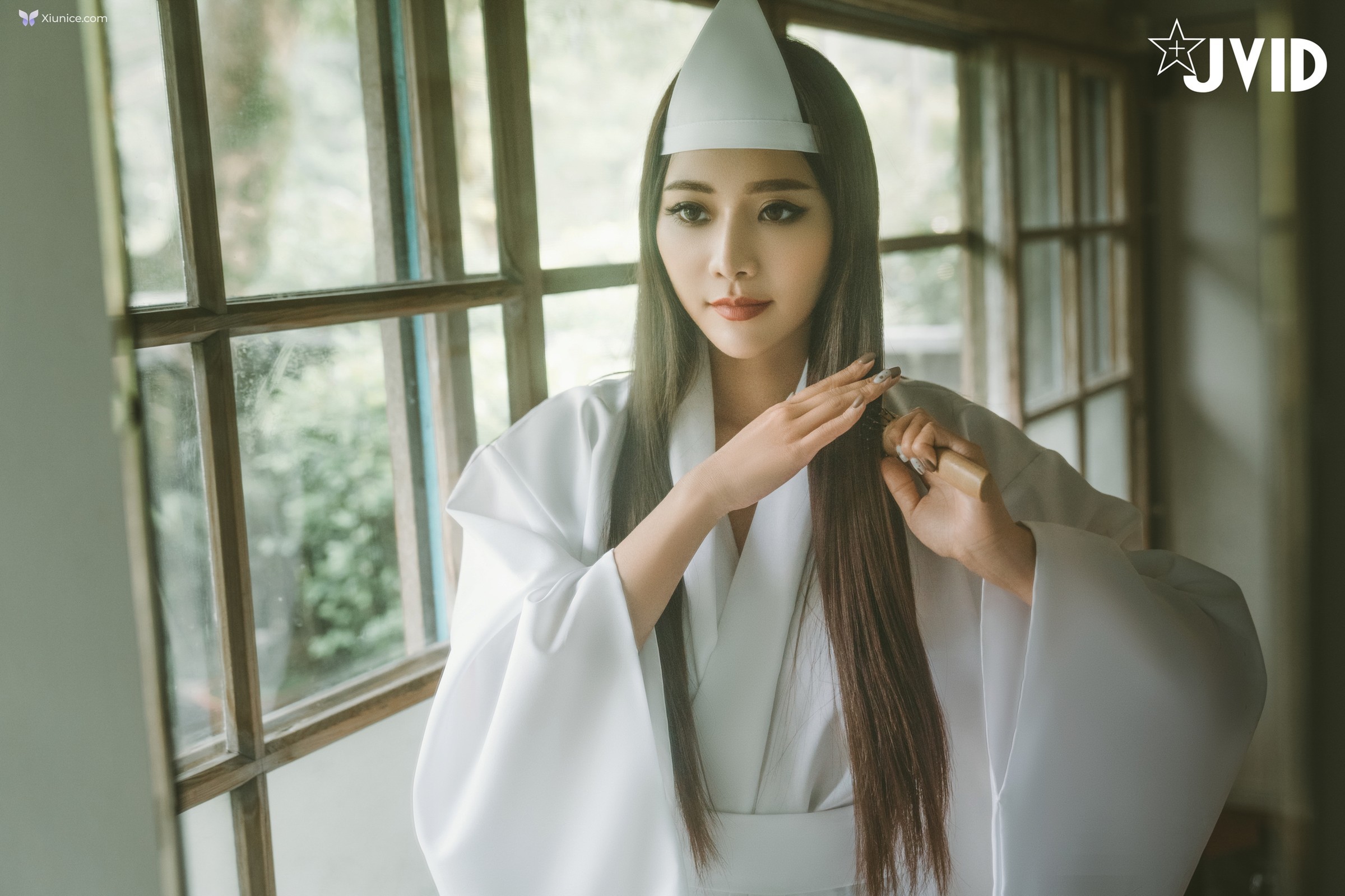 JVID Lele 樂樂 – E奶上空無遮痴女幽霊鬼姬杯來去鄉下住一晚出差沒想到卻…撞鬼了 第84张