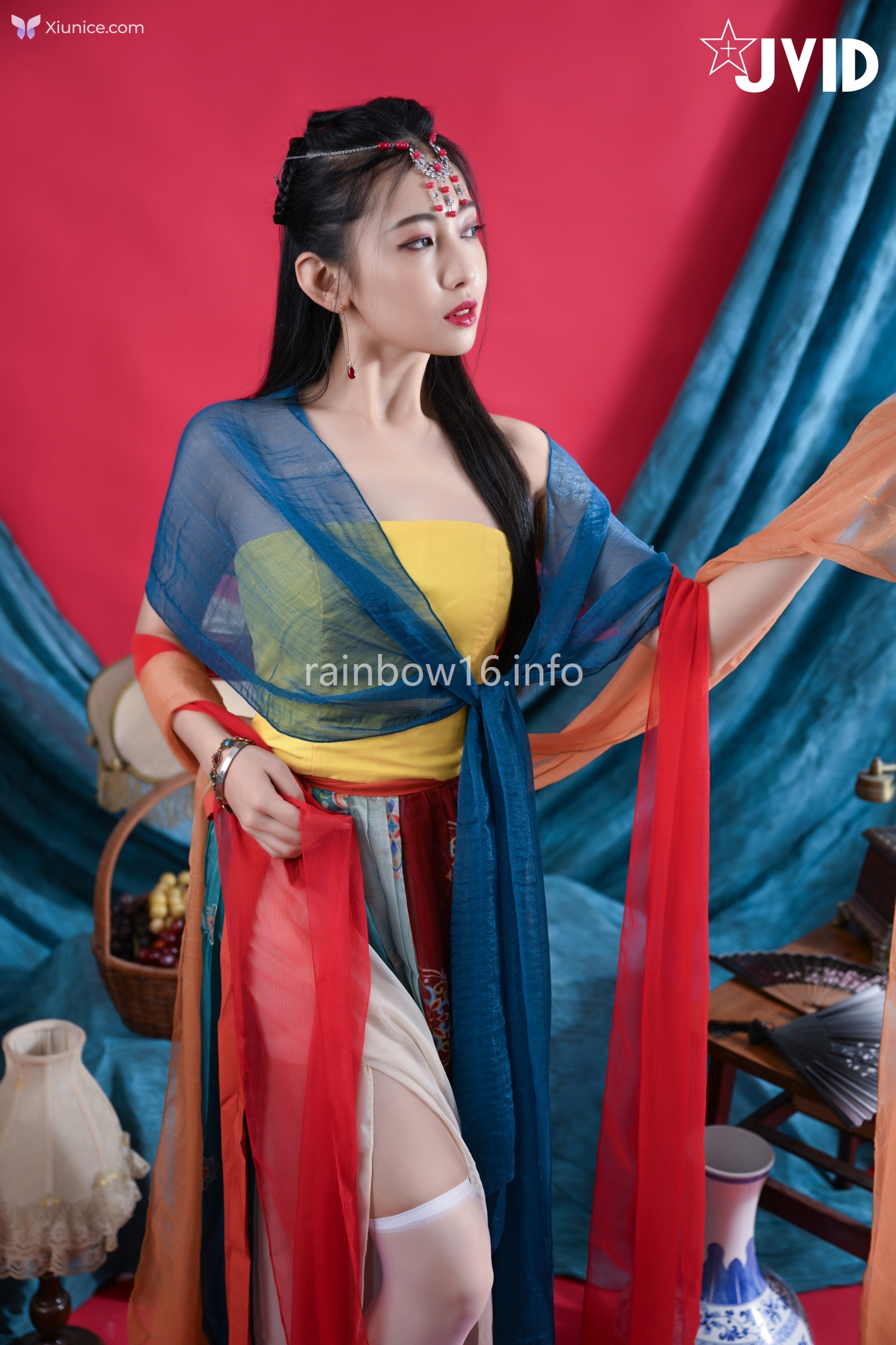 JVID 夏暮光 – 女神暮光敦煌風格造型服飾首度嘗試飛越天際穿梭時空與你來場空前未有的愛戀滋味 第88张