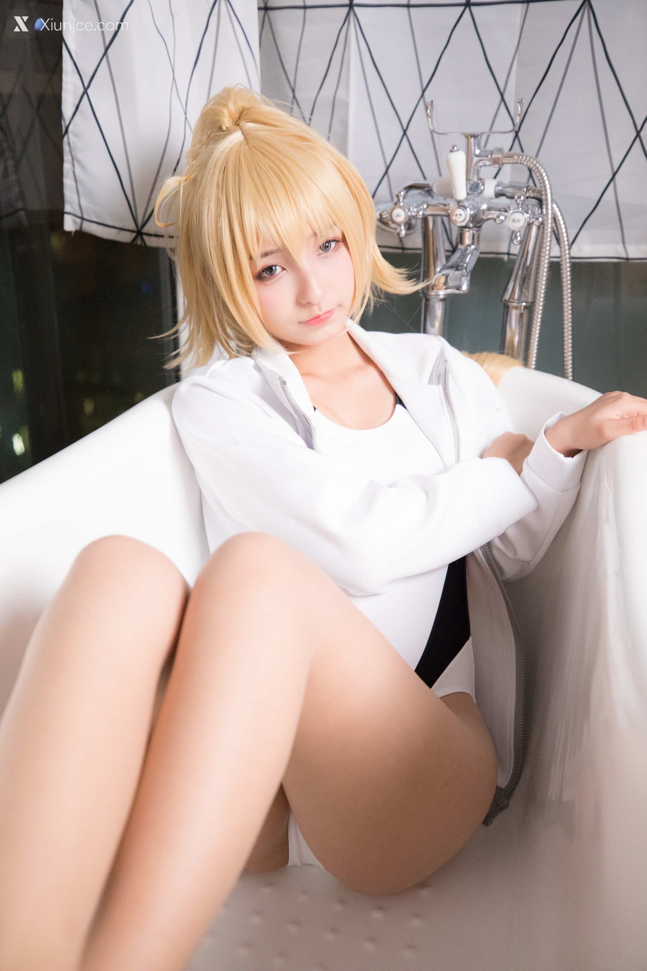 Coser@神楽坂真冬 Vol.036 电子相册-白贞德《Swimingthedrea》 第130张