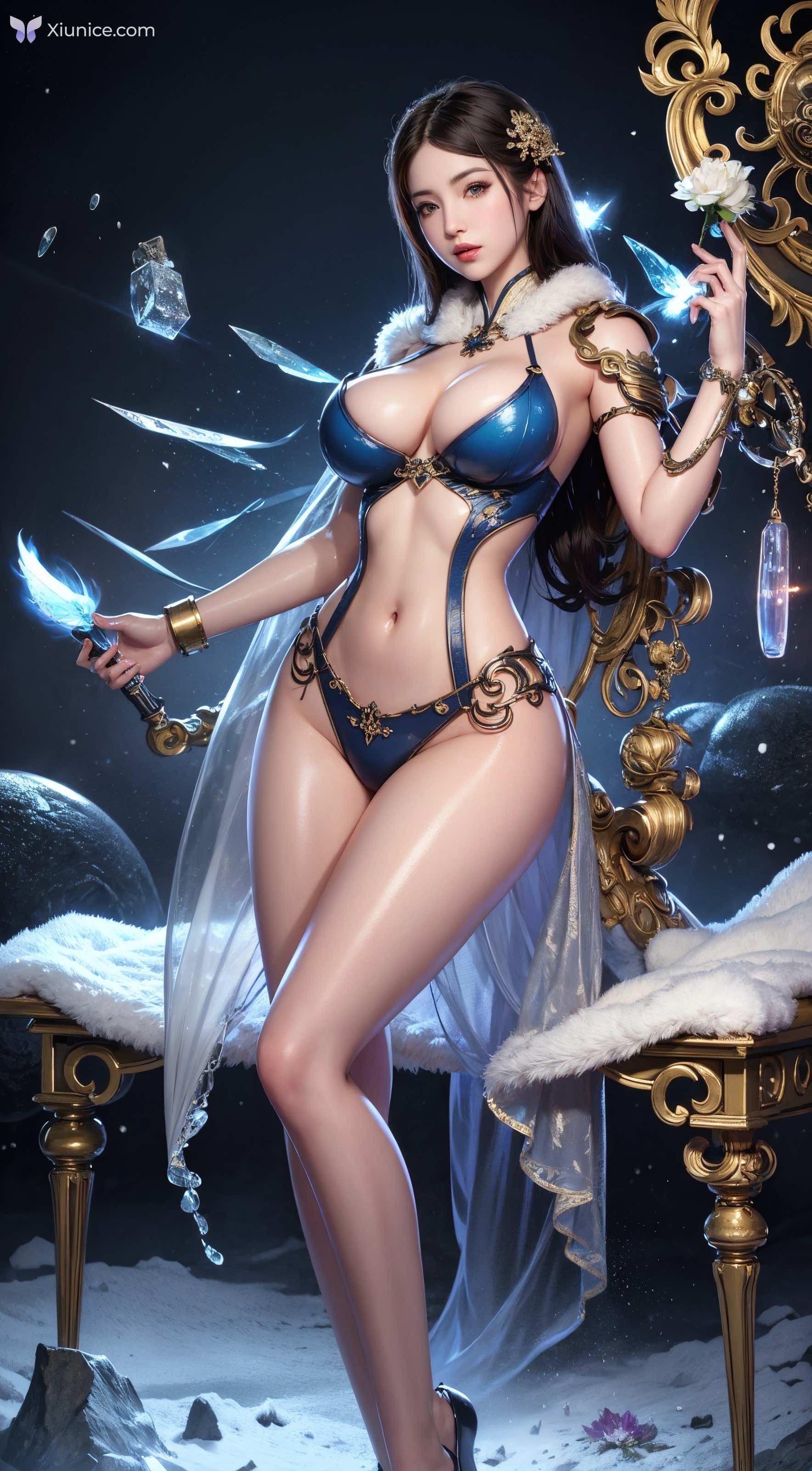 AI Girl 剑灵风格墨迹 第89张