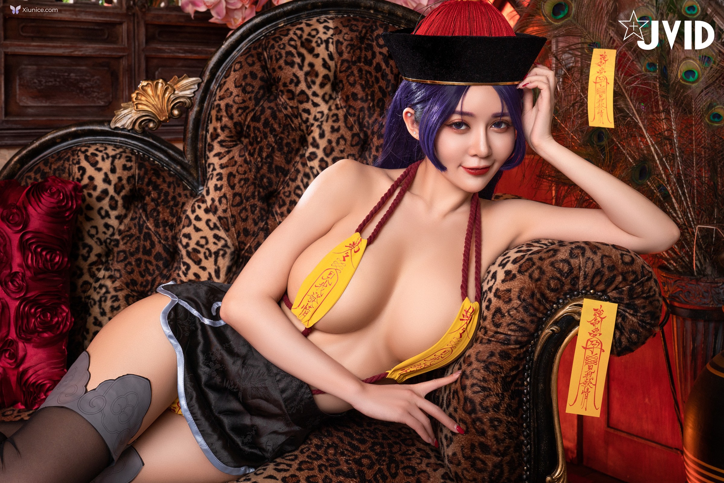 JVID 甜心幫 ღ 安希 – 菰蒲風動縱斜影殭屍奶光安希膣得液滿 第42张