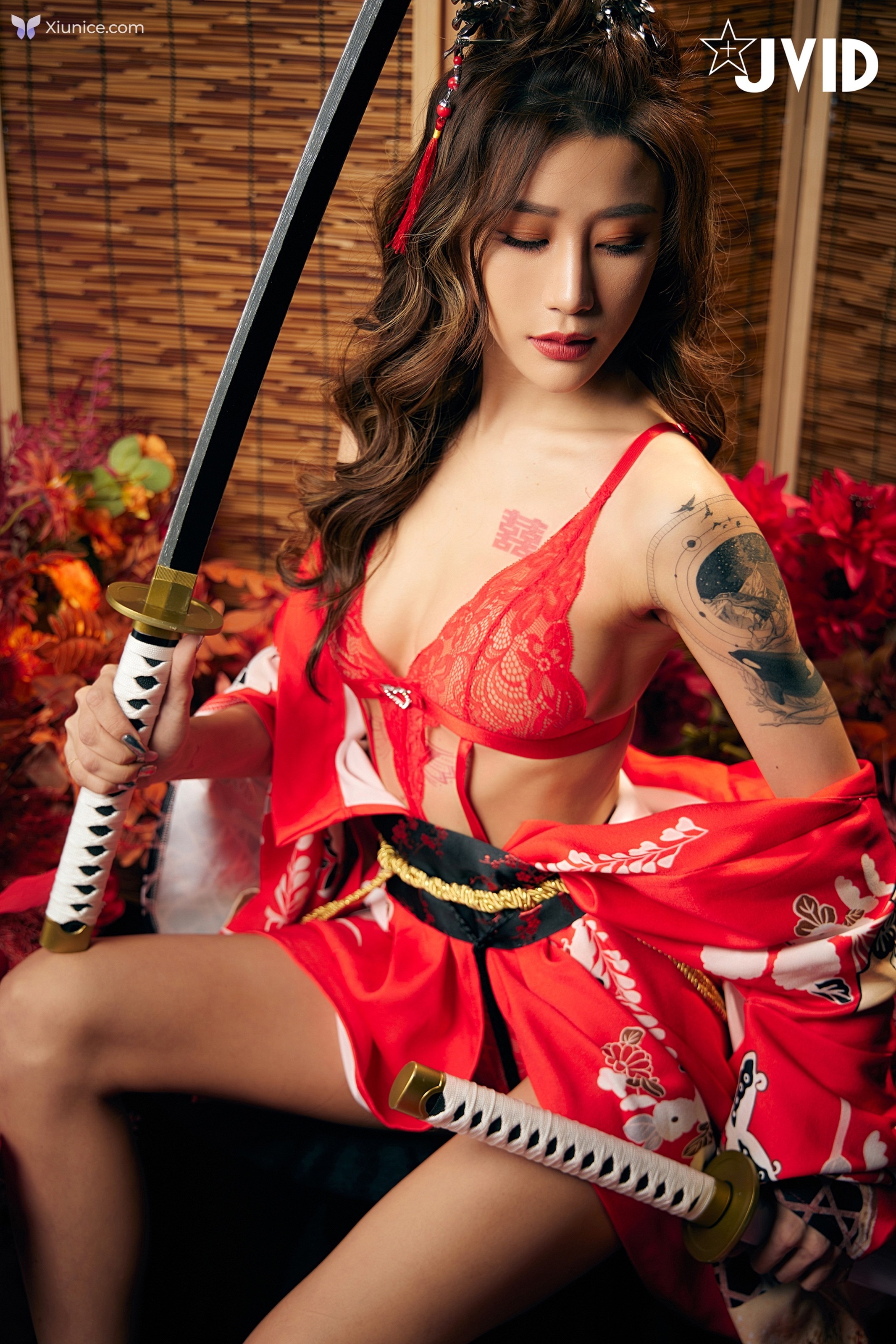 JVID Lara 雙囍 – 聖上寵幸首選傾國傾城囍媚娘 婀娜多姿 酥胸外露 第33张