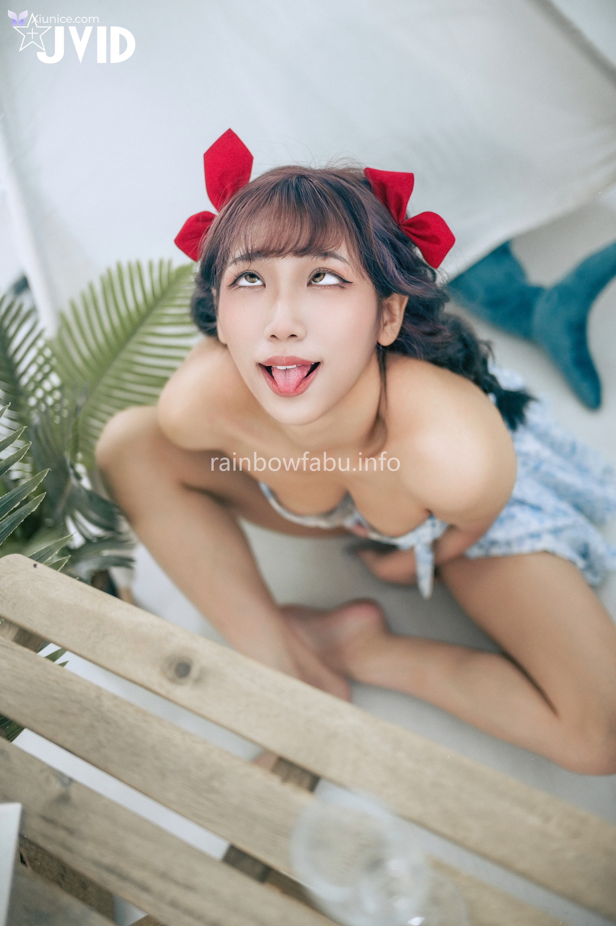 JVID 吳紫欣 – 戀愛感爆棚的野餐約會紫欣女友洋裝的肩帶滑下來了那乾脆就別穿了吧 第50张