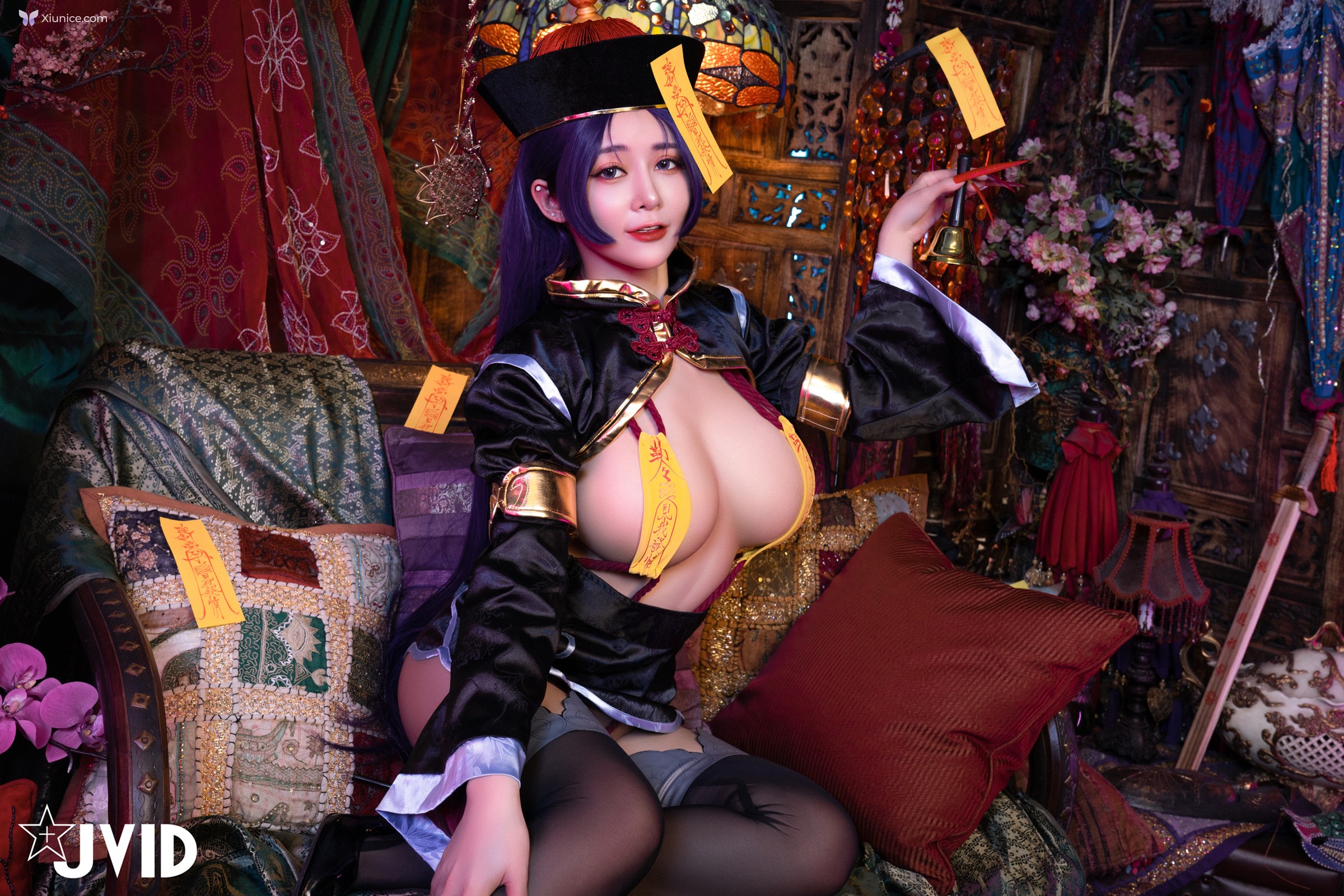 JVID 甜心幫 ღ 安希 – 菰蒲風動縱斜影殭屍奶光安希膣得液滿 第24张