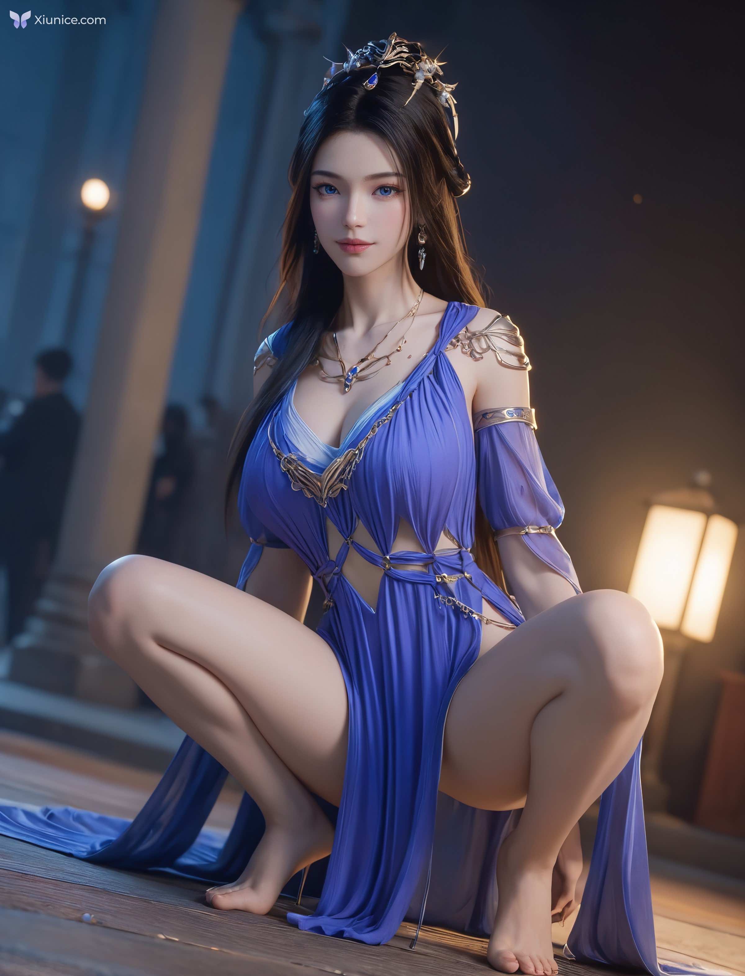 AI Girl 凡人xxz – 紫灵蕾丝舞娘墨迹 第252张