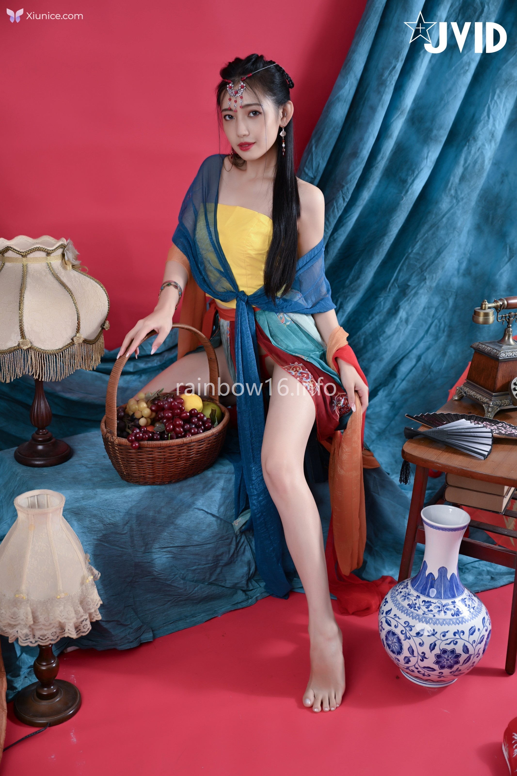 JVID 夏暮光 – 女神暮光敦煌風格造型服飾首度嘗試飛越天際穿梭時空與你來場空前未有的愛戀滋味 第61张