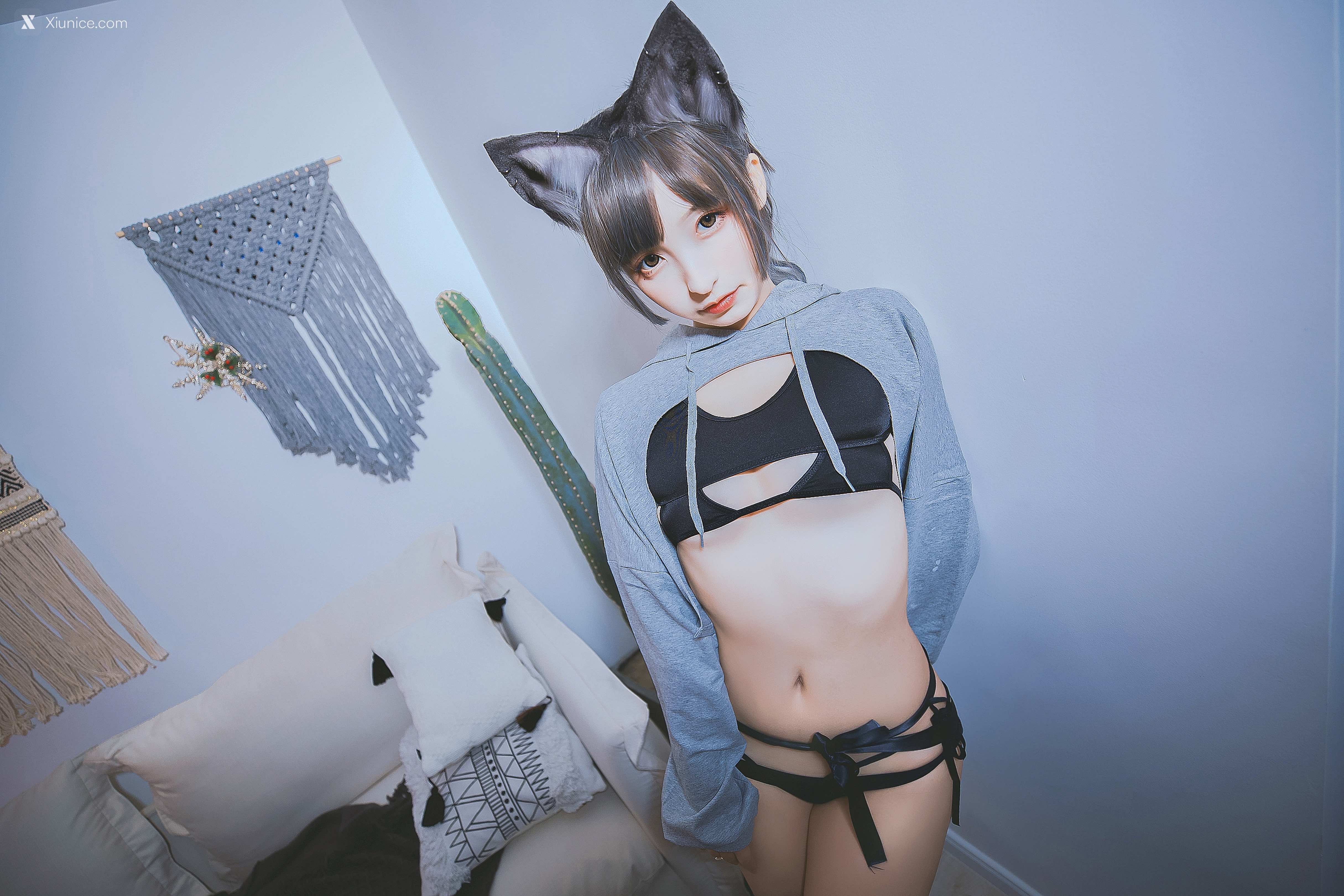 Coser@神楽坂真冬 Vol.060 绝对企画-狼妹&兔娘《危険な耳》 第19张