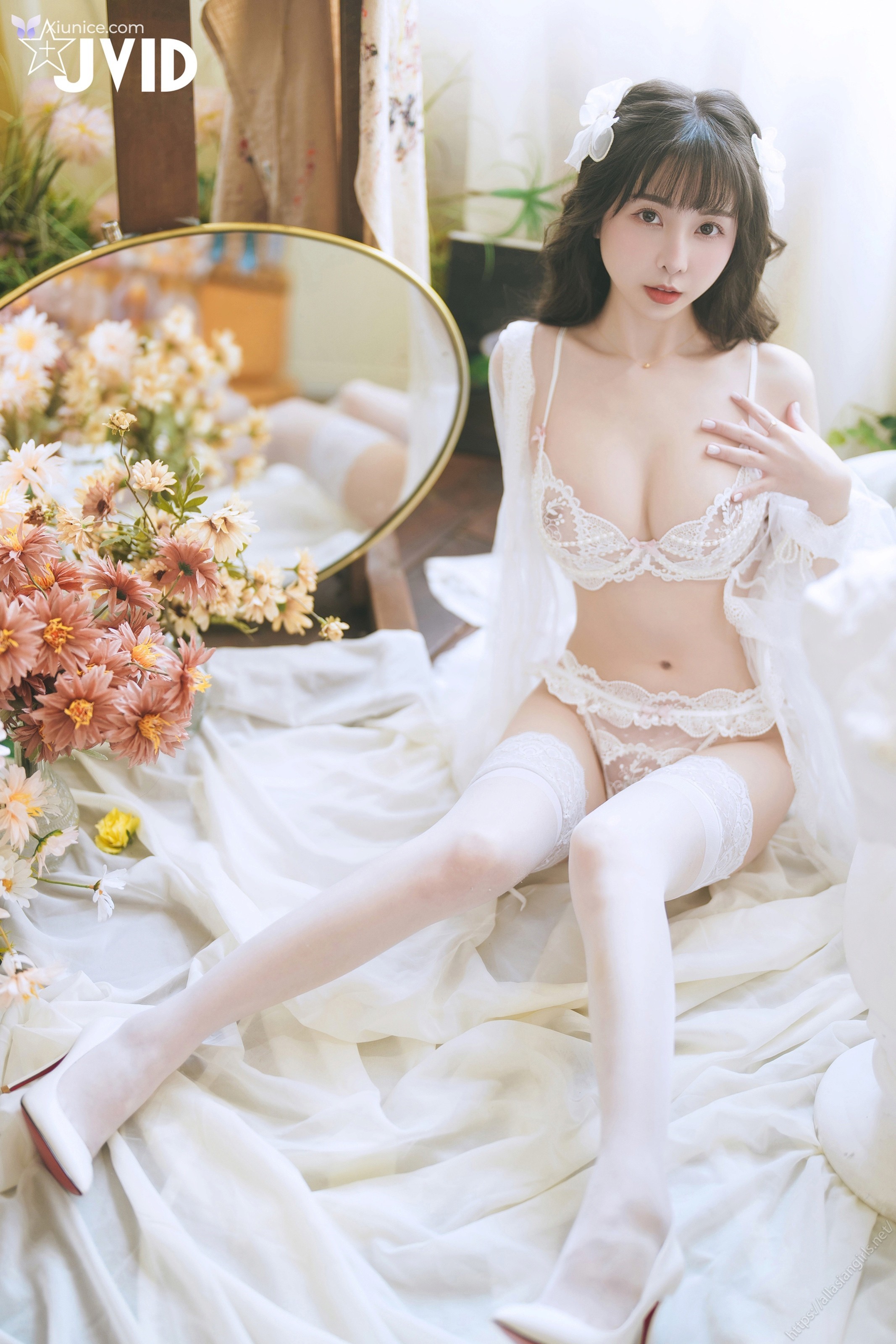 JVID 月台尼Tiny – 新尺度登場初嚐禁果解開情慾底線天然美乳Tiny化身夏娃與你一起纏綿 第13张