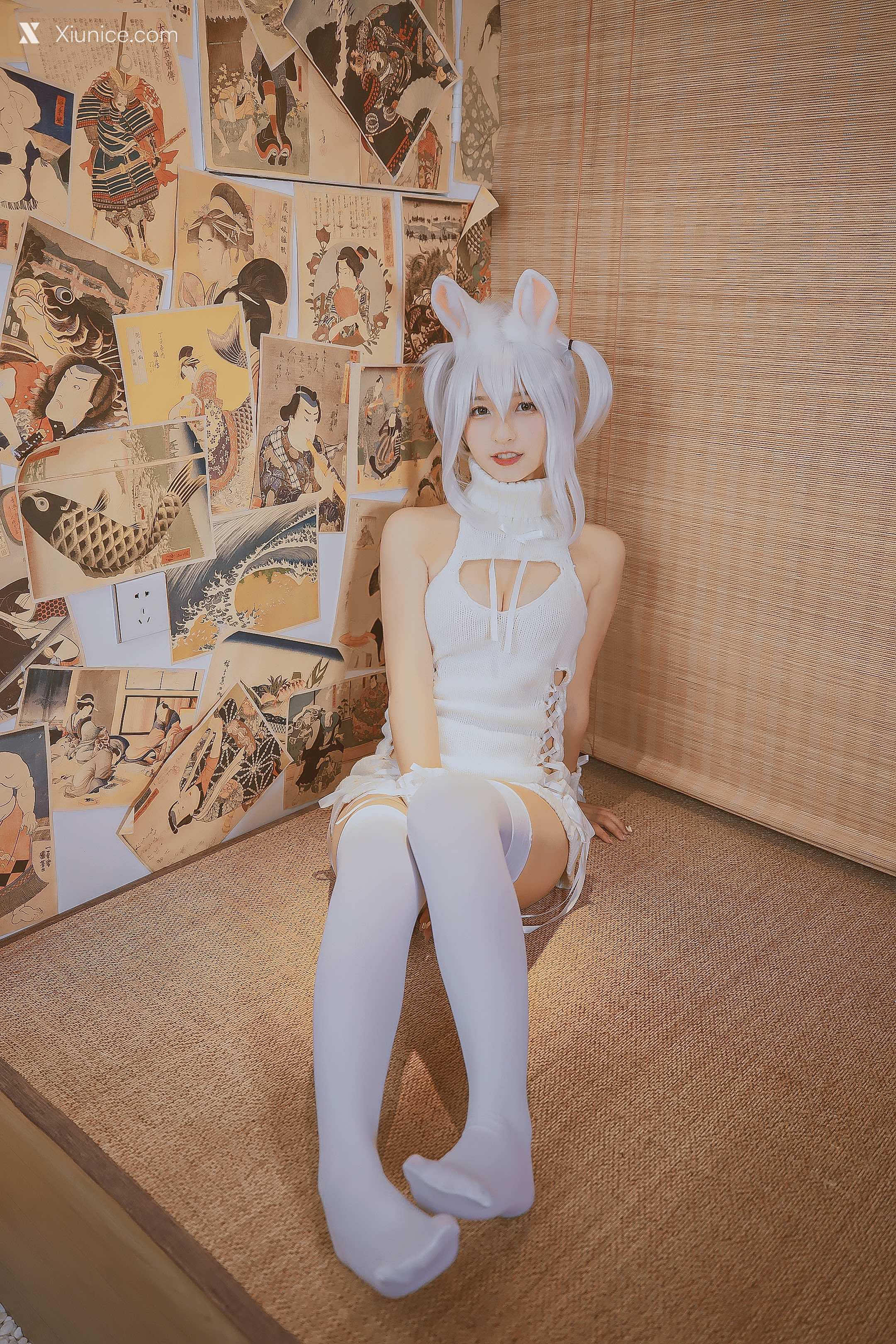Coser@神楽坂真冬 Vol.034 危険な耳 狼妹&兔娘 第37张