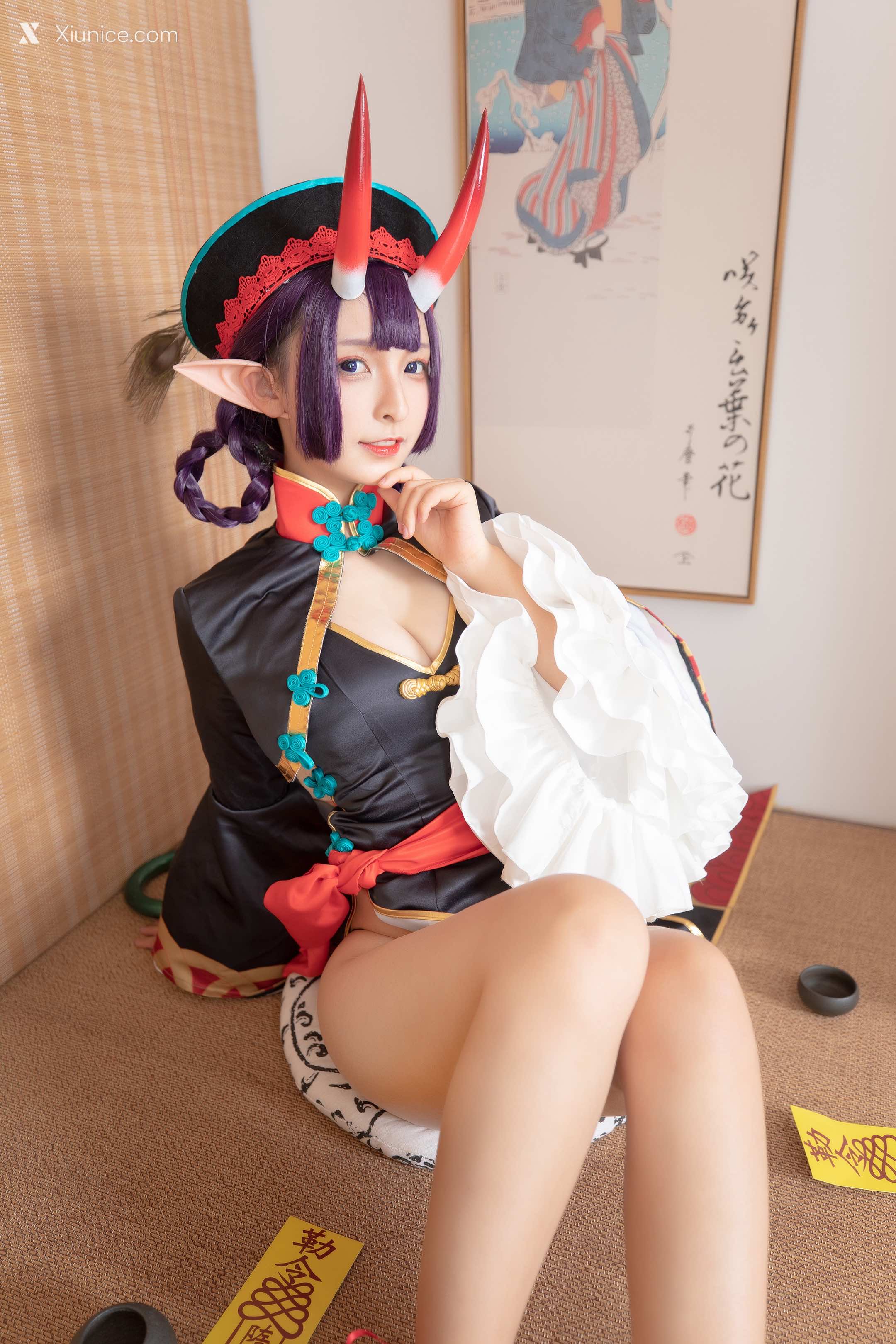Coser@神楽坂真冬 Vol.061 绝对企画-酒吞cos《果実の酒気》 第53张