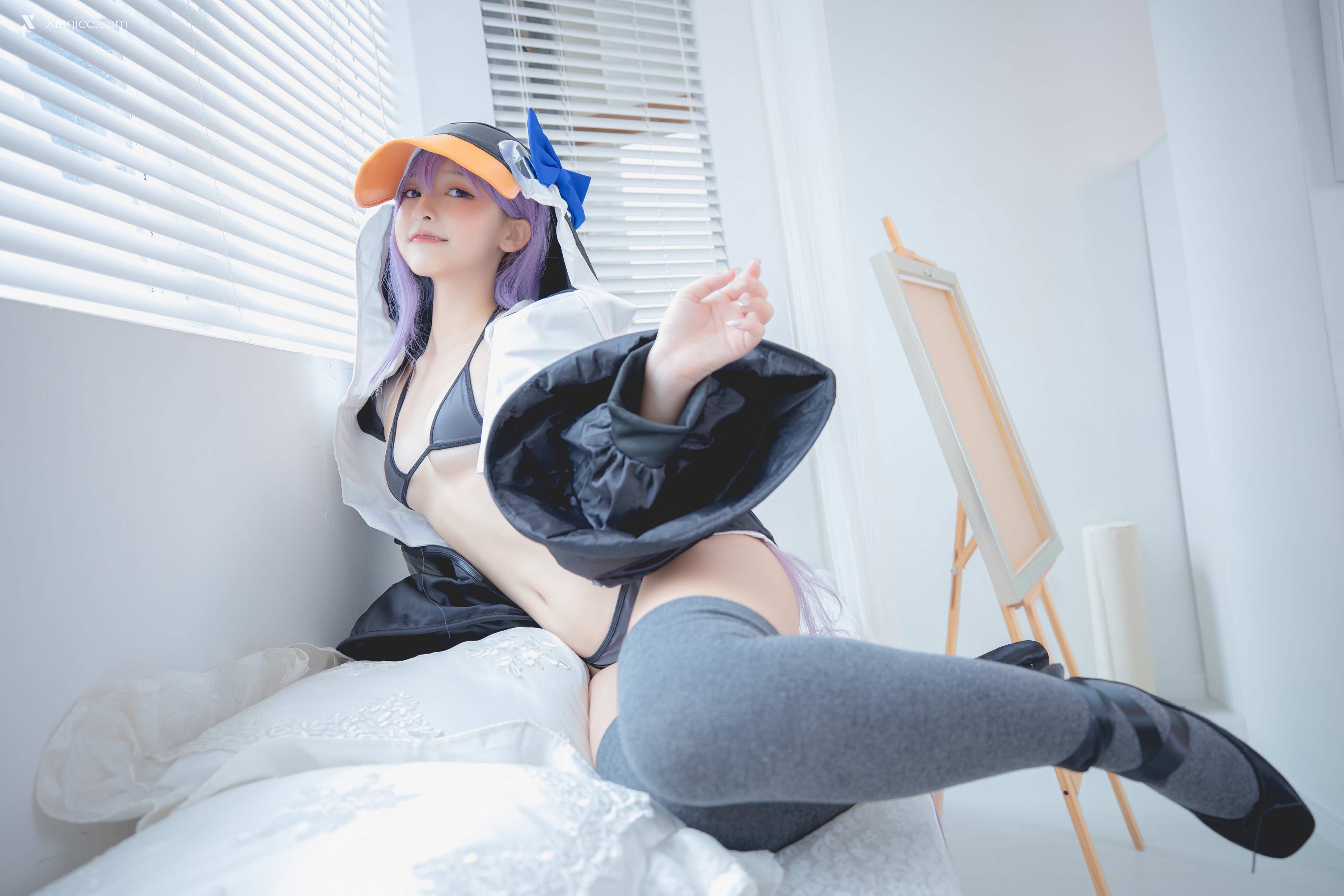 Coser@神楽坂真冬 Vol.062 绝对企画-FGO杨贵妃&企鹅莉莉丝《極楽の氷》 第47张