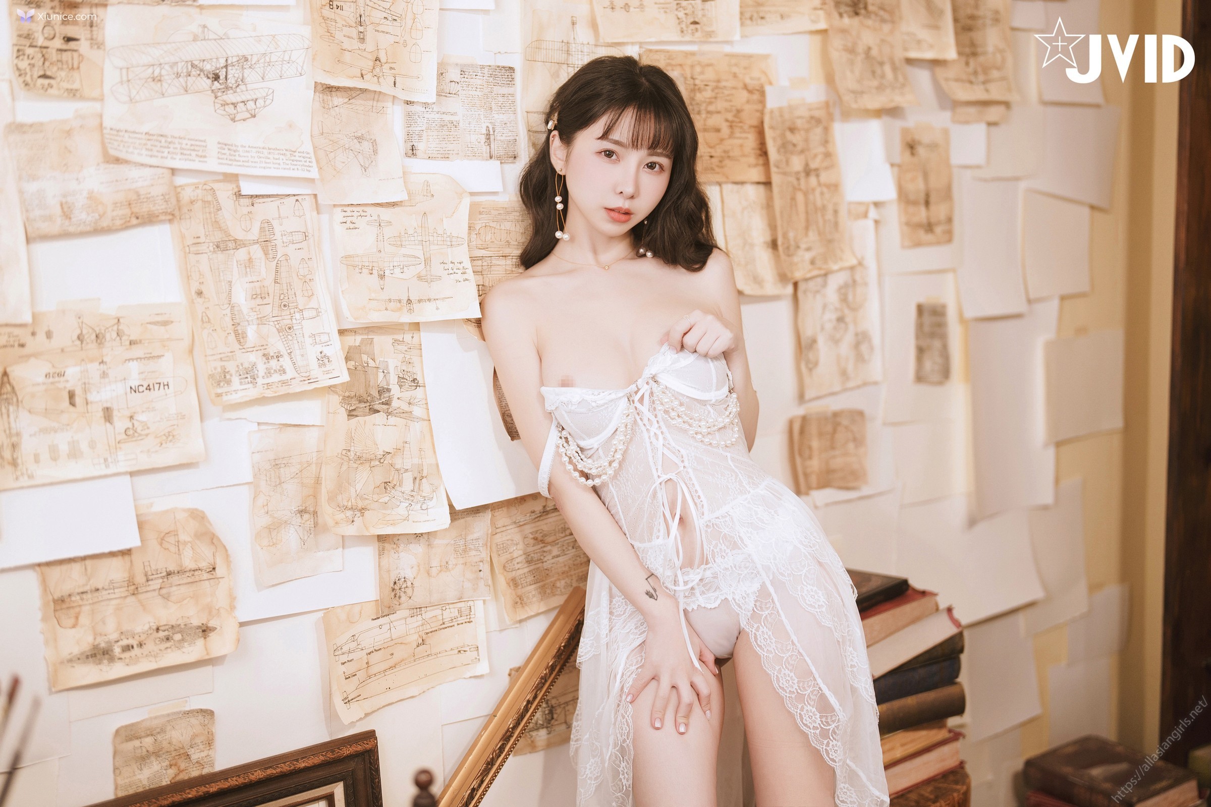 JVID 月台尼Tiny – 新尺度登場初嚐禁果解開情慾底線天然美乳Tiny化身夏娃與你一起纏綿 第78张
