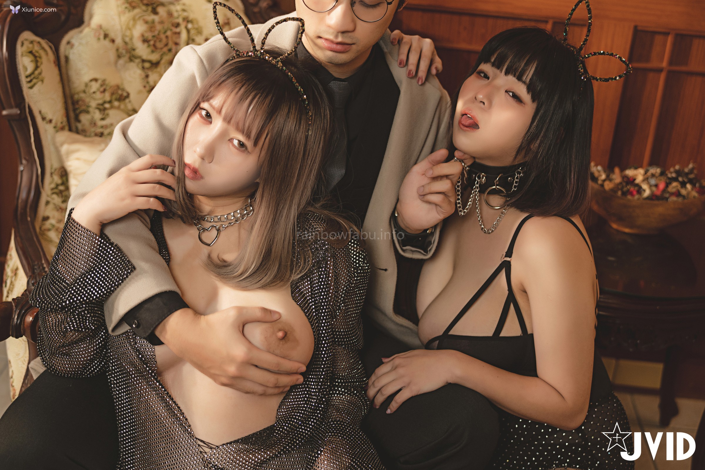 JVID 于心 咪嚕DaRLing – 兔兔比賽上空無碼 于心x咪嚕 淪為下流母畜 紳士的調教法則 讓女孩心甘請願當肉便器的五步驟 第52张