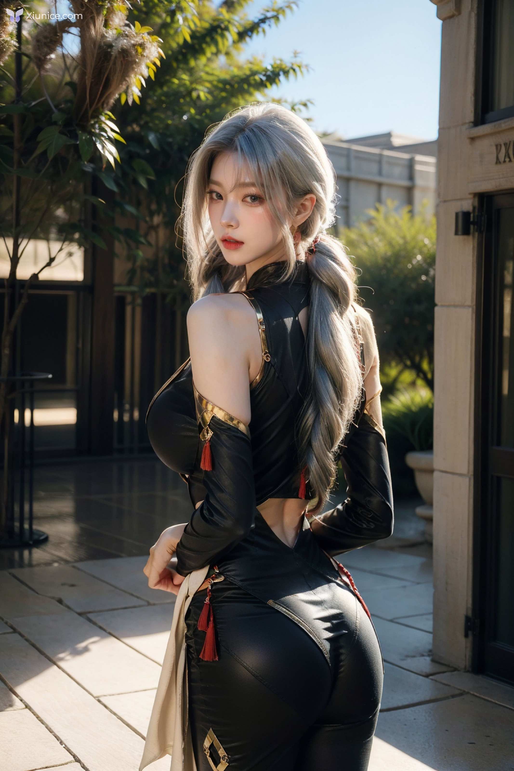AI Girl 拟实画风-姐姐的剑灵COS 第137张