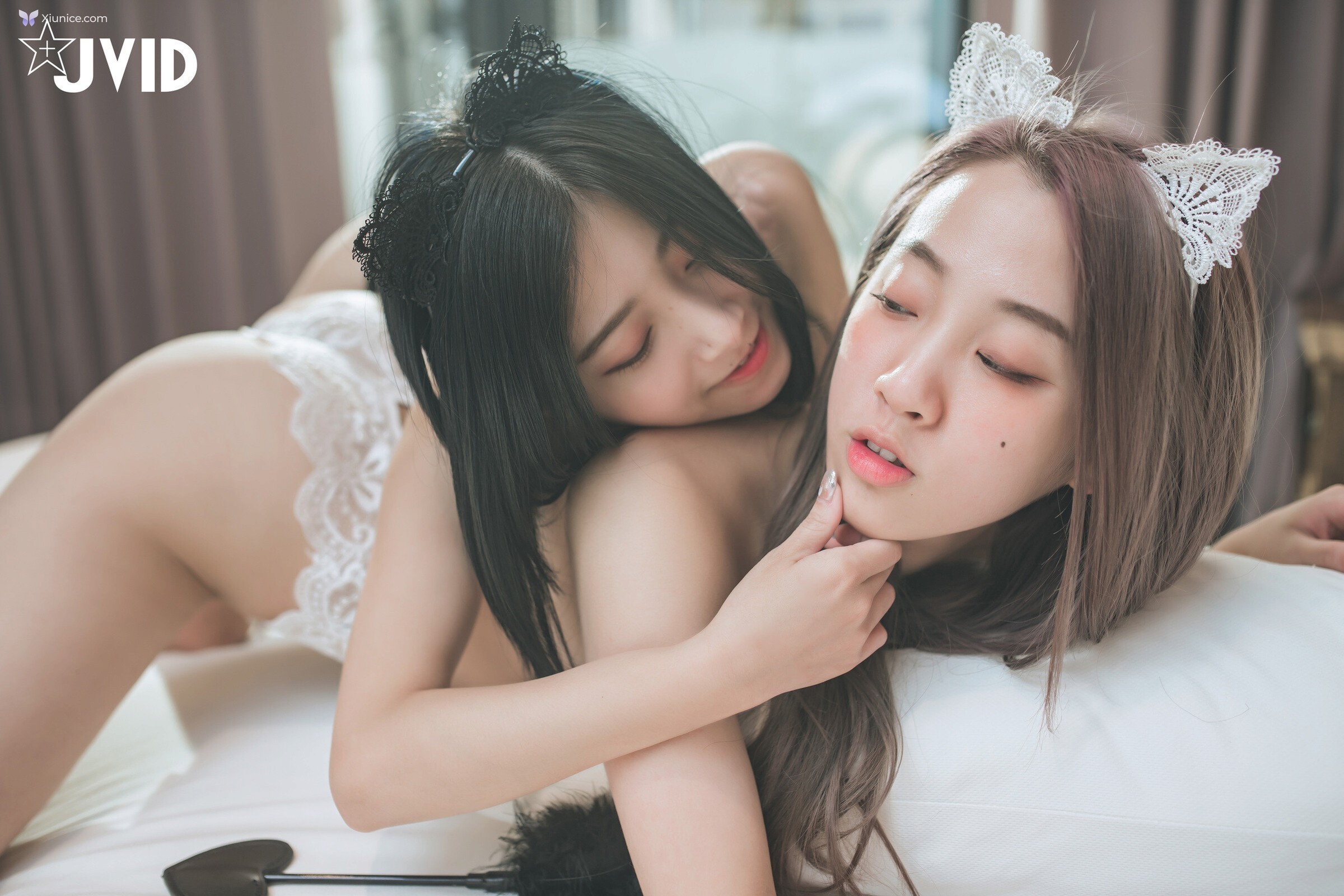JVID 淇淇selina 小隻馬霓霓 – 雙模特輯淇淇霓霓寵物閨蜜裸體挑逗霓霓上空無碼年度限定隱藏版 第17张