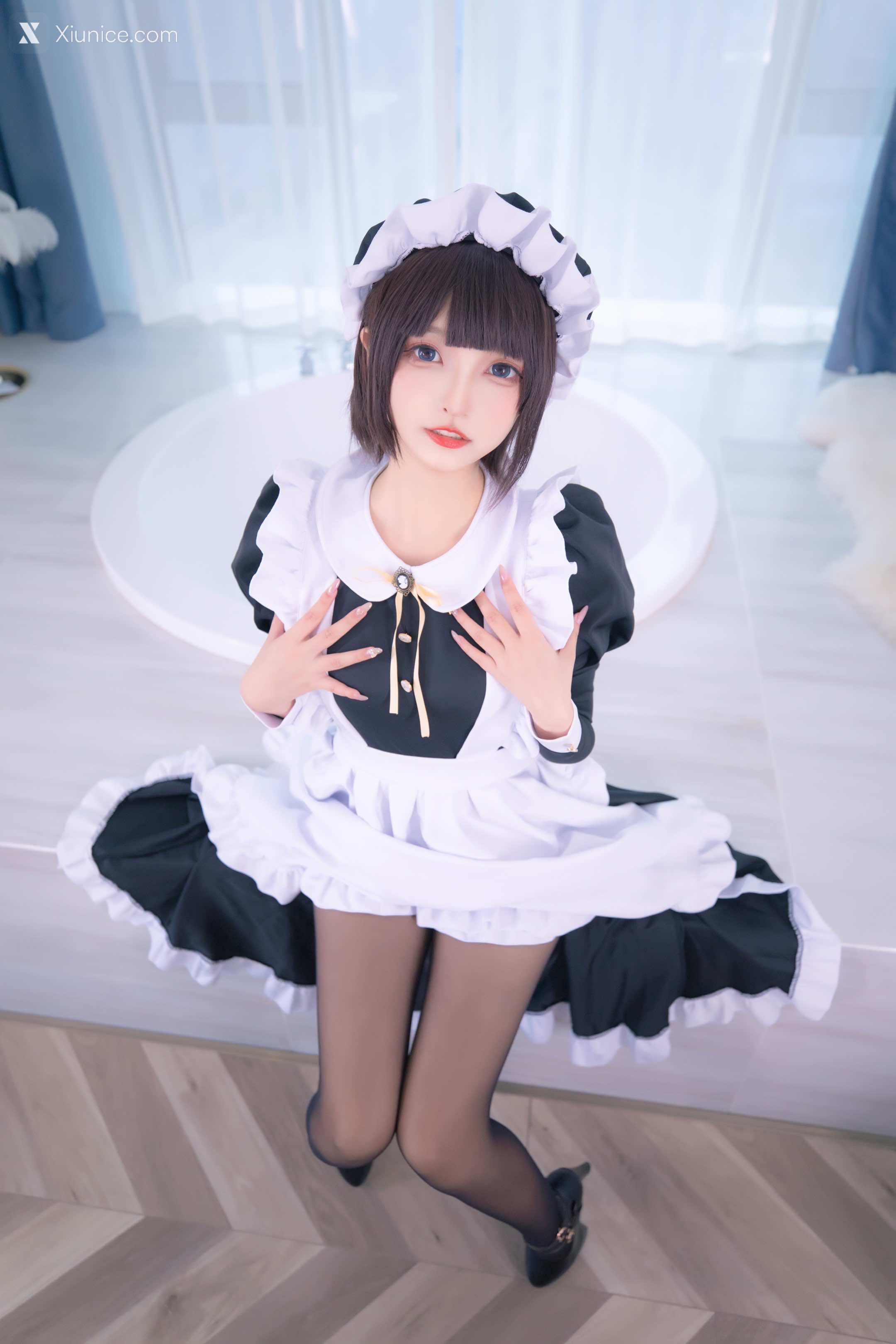 Coser@神楽坂真冬 Vol.086 绝对企画-女仆主题《愛のラビリンス2》 第129张