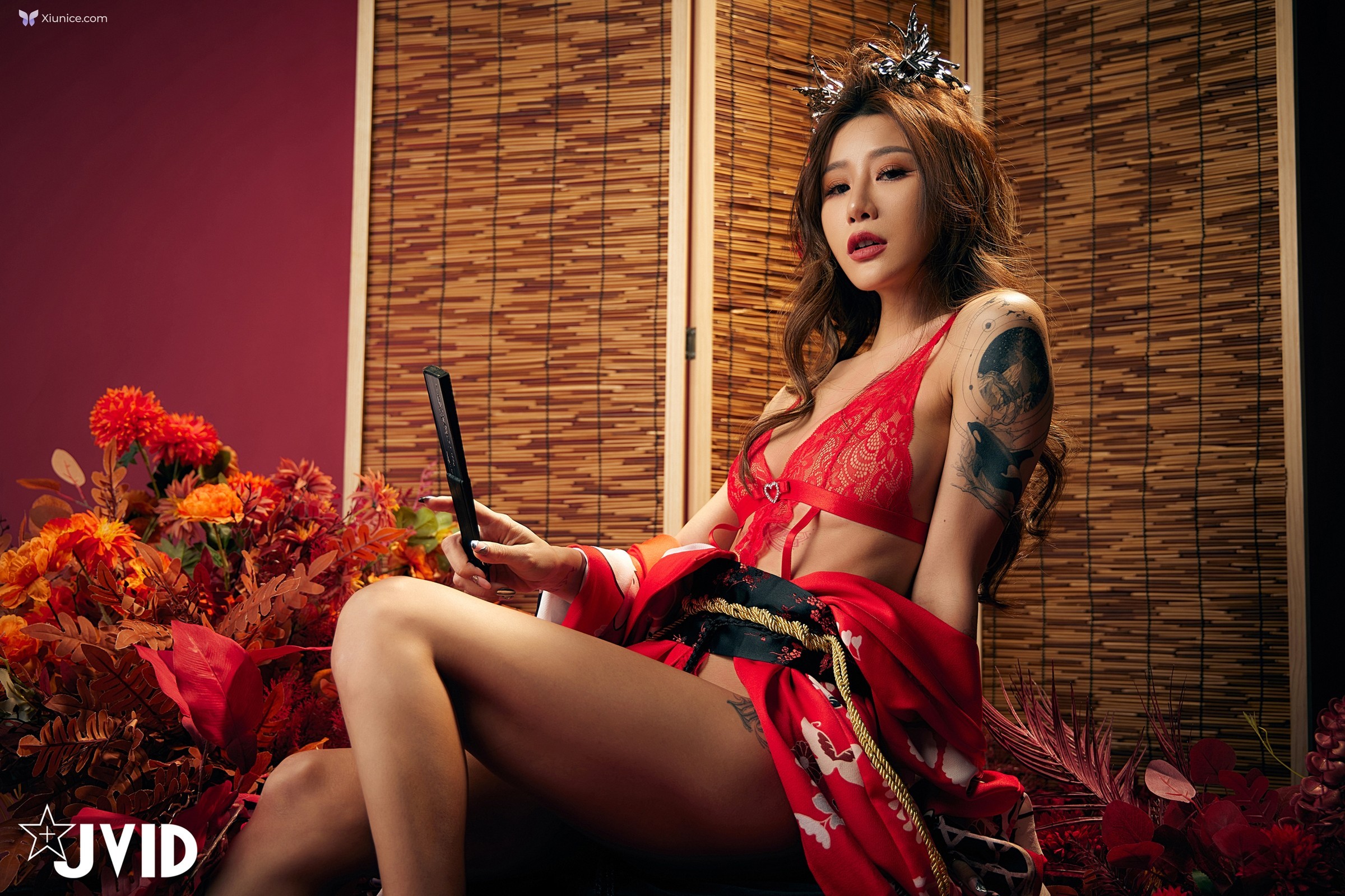 JVID Lara 雙囍 – 聖上寵幸首選傾國傾城囍媚娘 婀娜多姿 酥胸外露 第48张