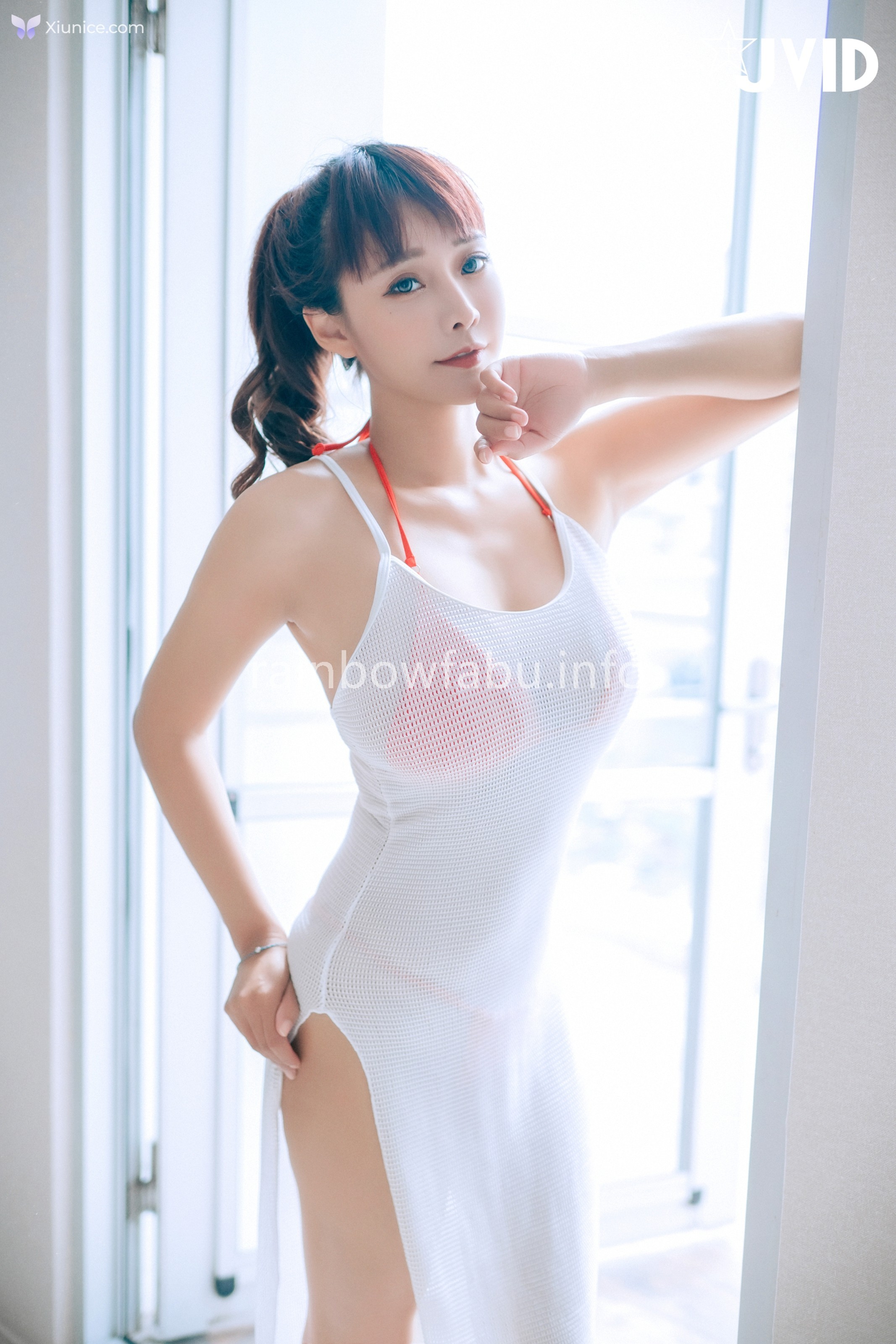 JVID Lele 樂樂 – 濕身露出豪乳 開腿露鮑 誘惑丈夫下屬後入猛撞 暴力巨乳搖晃淫蕩人妻濕身誘惑 第103张