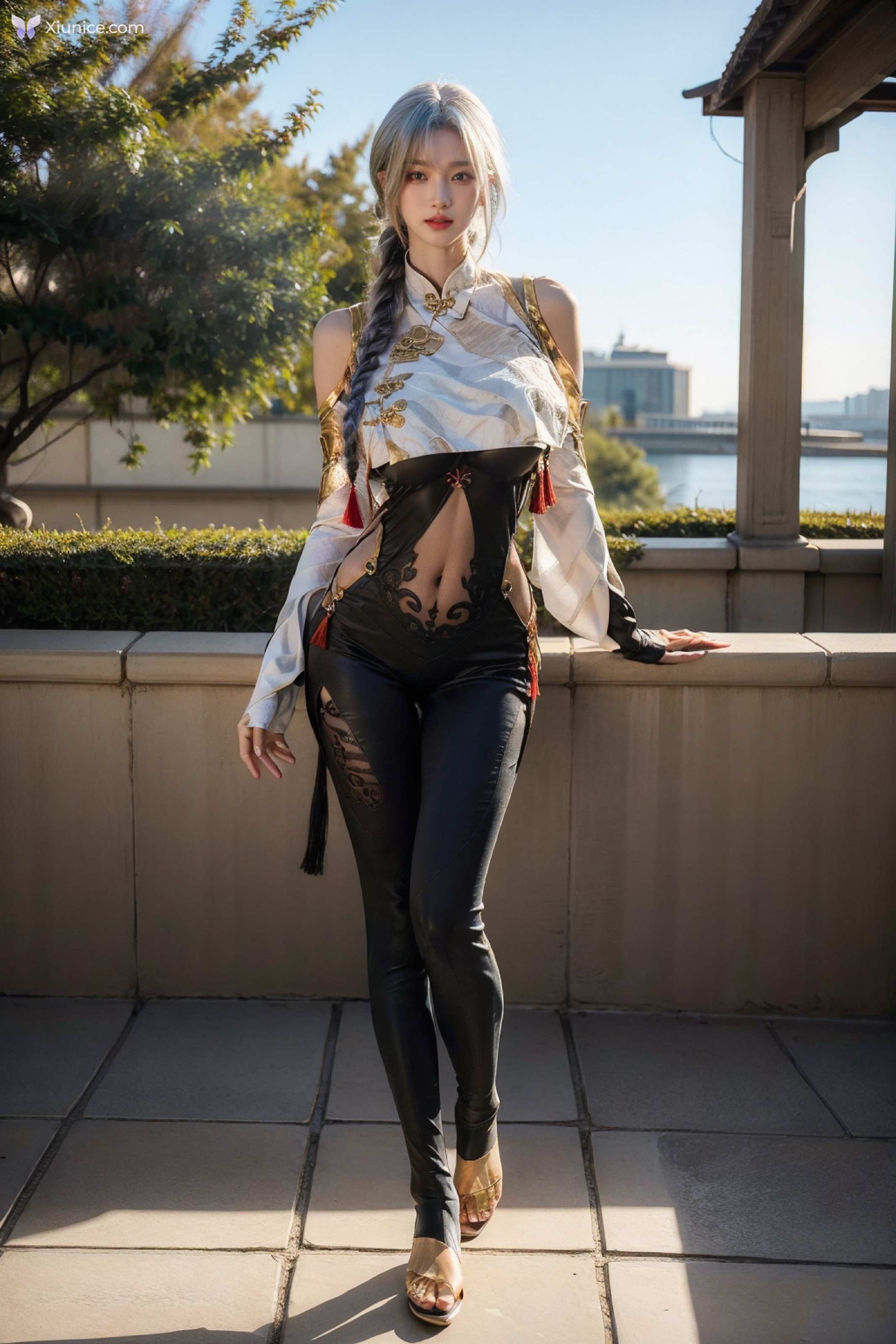 AI Girl 拟实画风-姐姐的剑灵COS 第80张