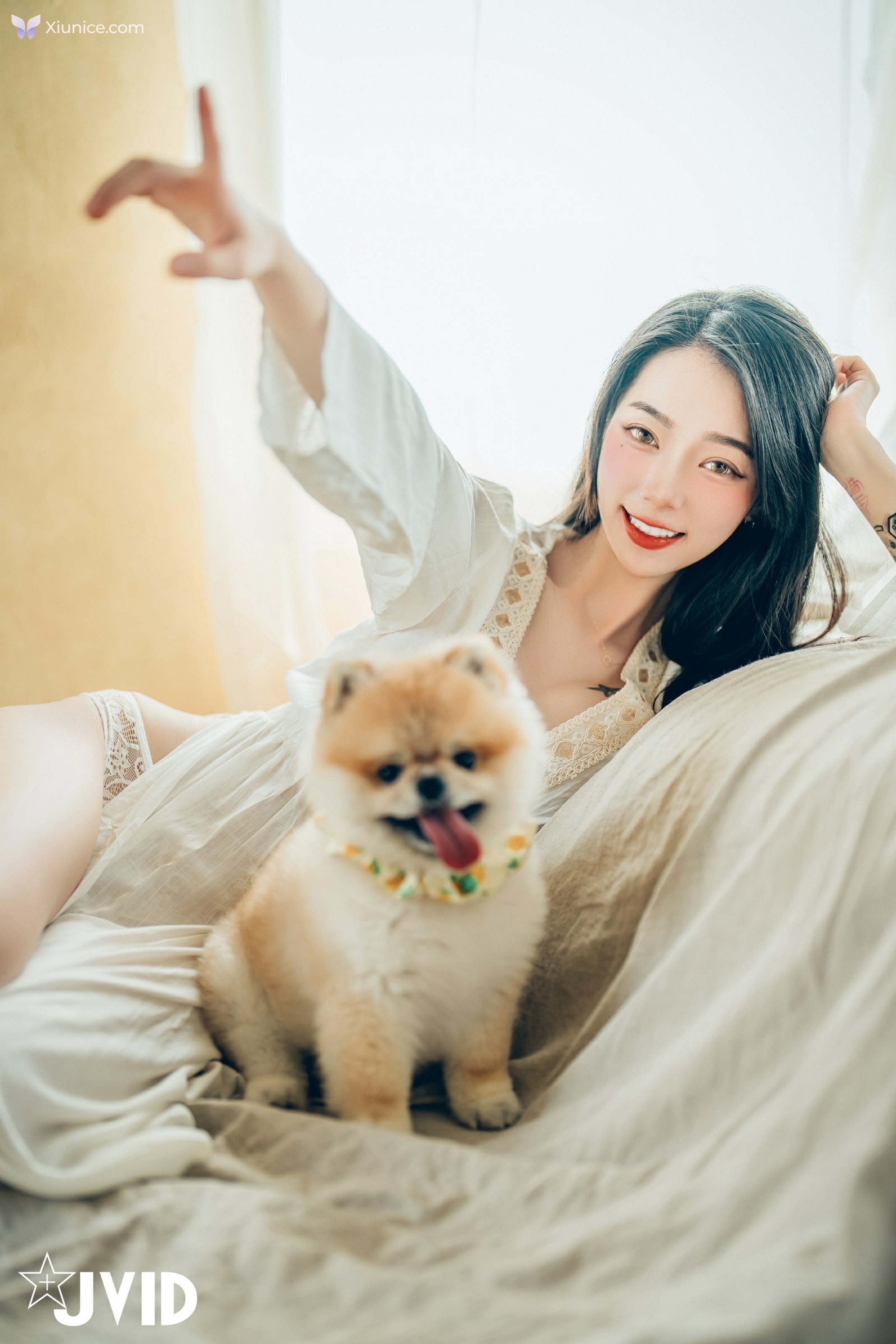 JVID 飄飄哥 – 巨乳飄飄女神精心打造的誠意寫真動漫般的完美身材還有超可愛的神祕客串喔 第55张