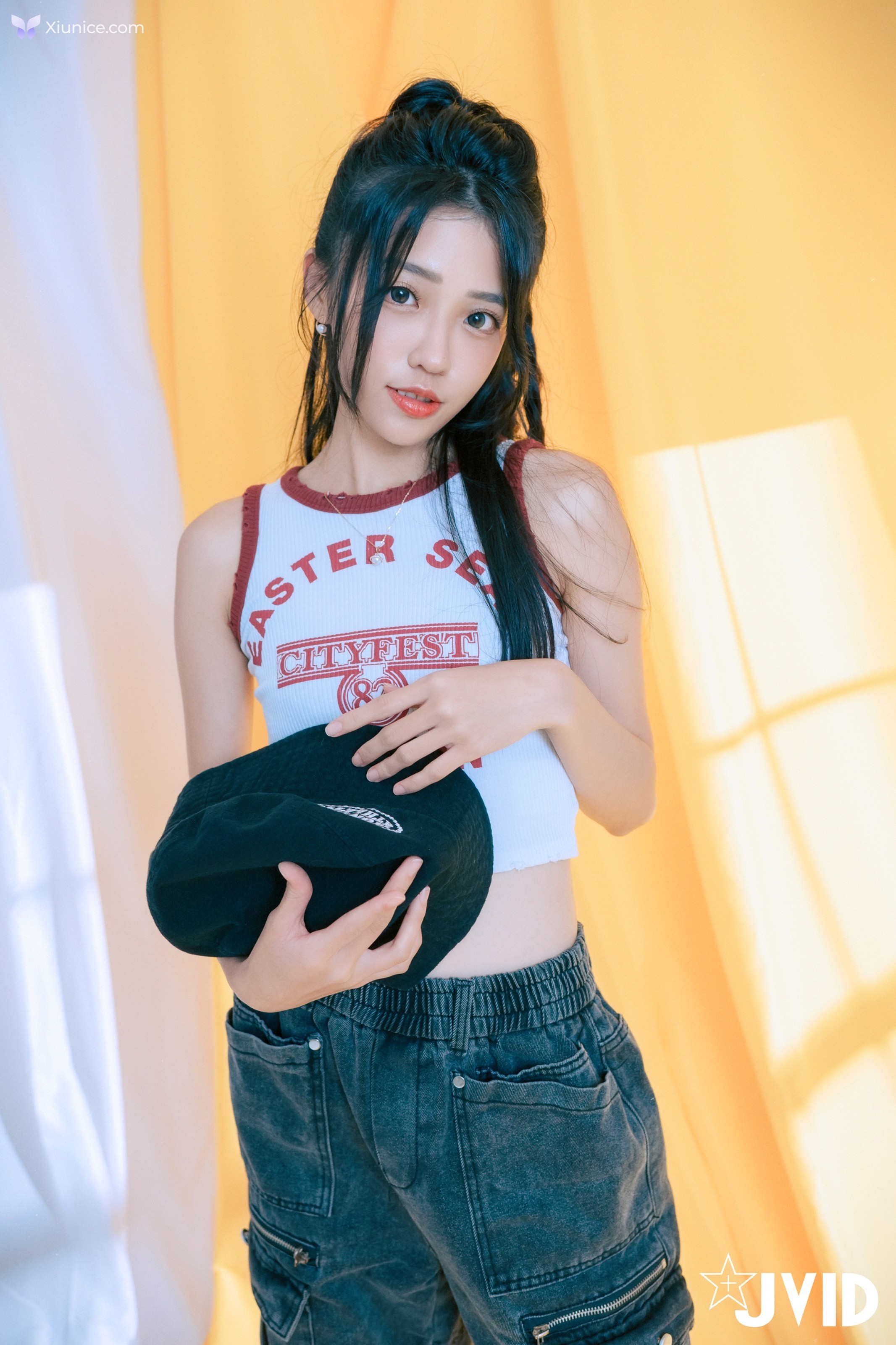 JVID 妍妍 Angel – 網拍模特兒の淺規則妍妍遭射淫師脅迫脫衣強拍裸照配合度太高反而引起射淫師邪念 第53张