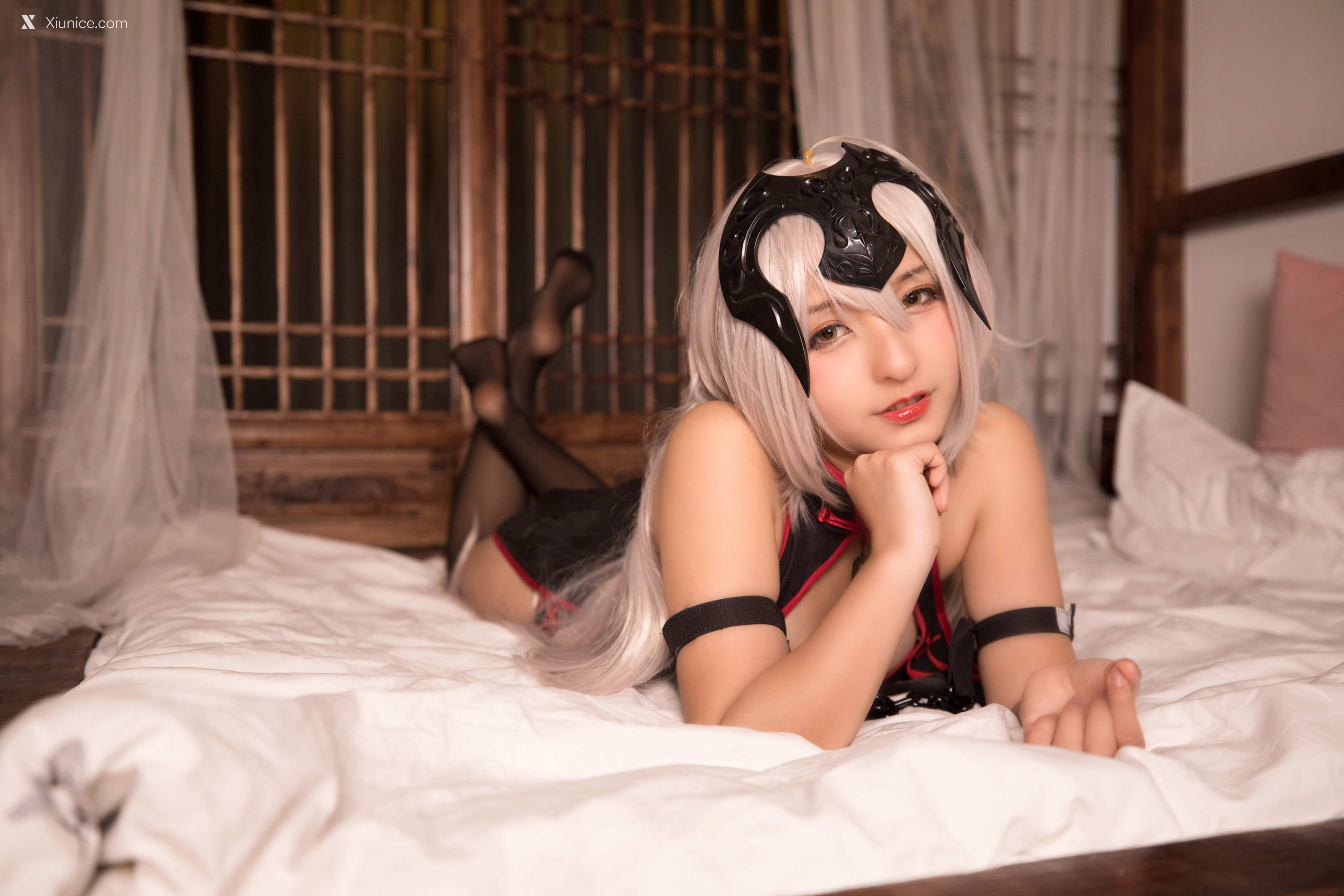 Coser@神楽坂真冬 Vol.037 电子相册-旗袍黑贞 第39张