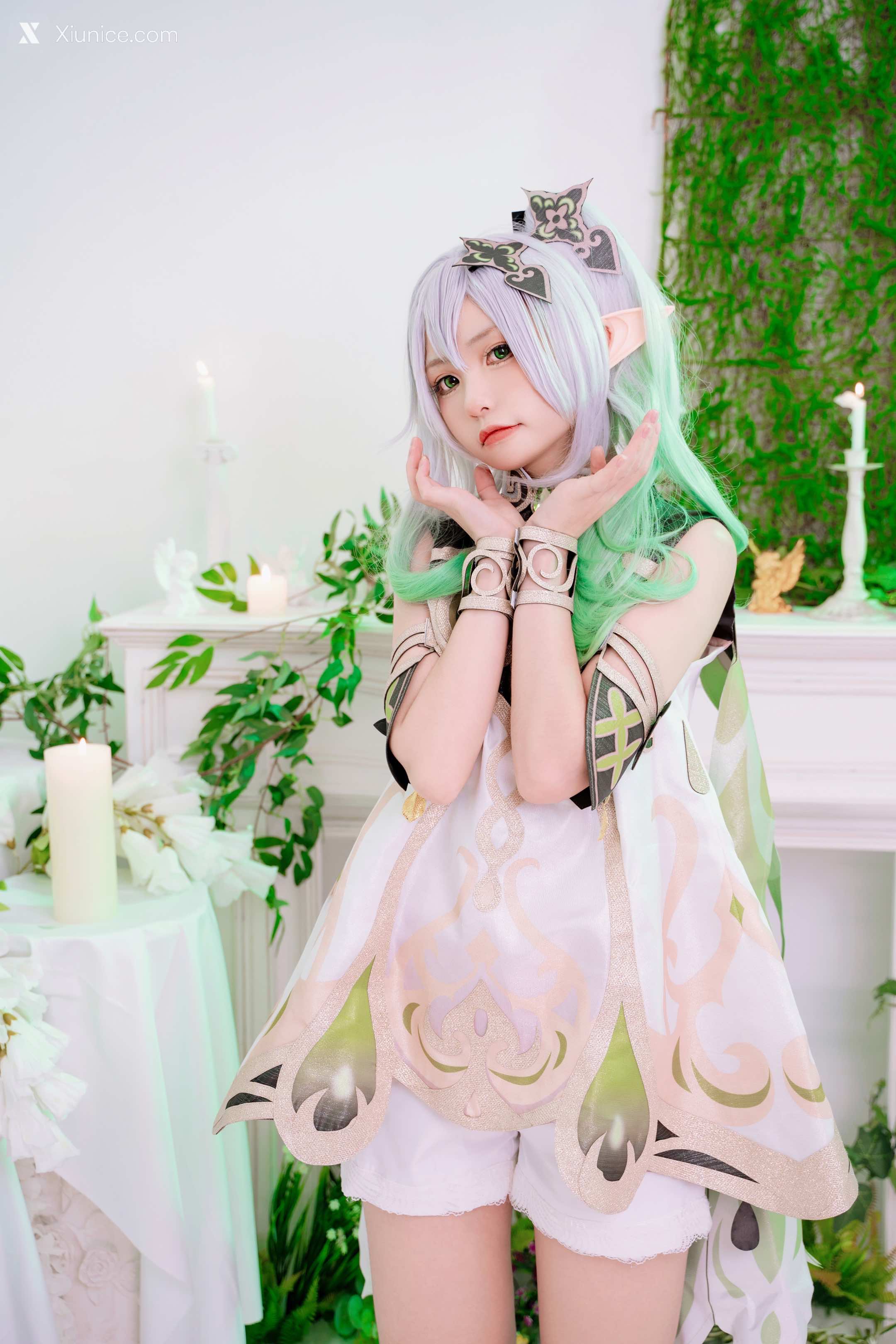 Coser@爆机少女喵小吉 (Nekokoyoshi) Genshin Impact Nahida 第20张