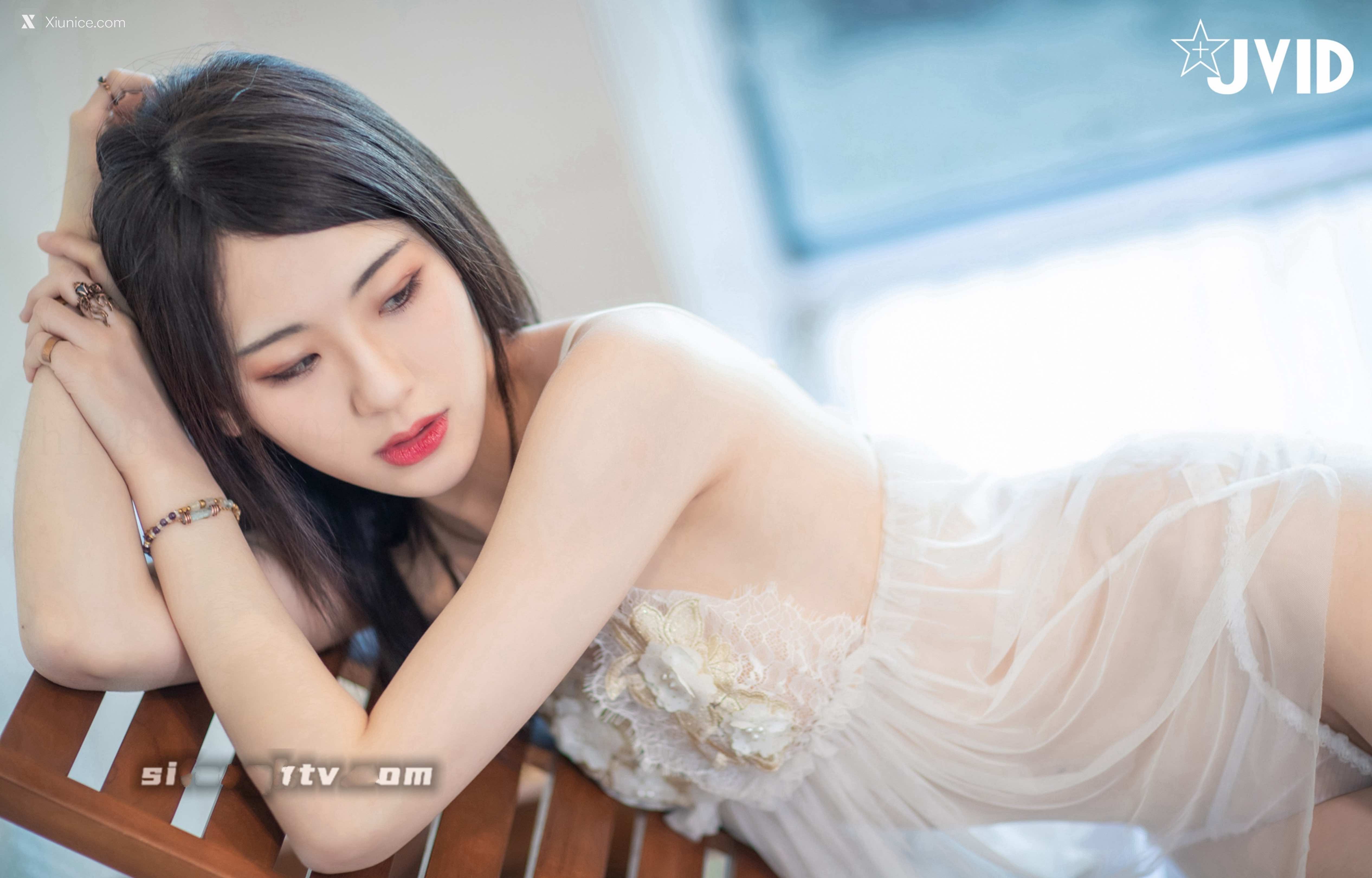 JVID – Ali-White lace pajamas 第76张