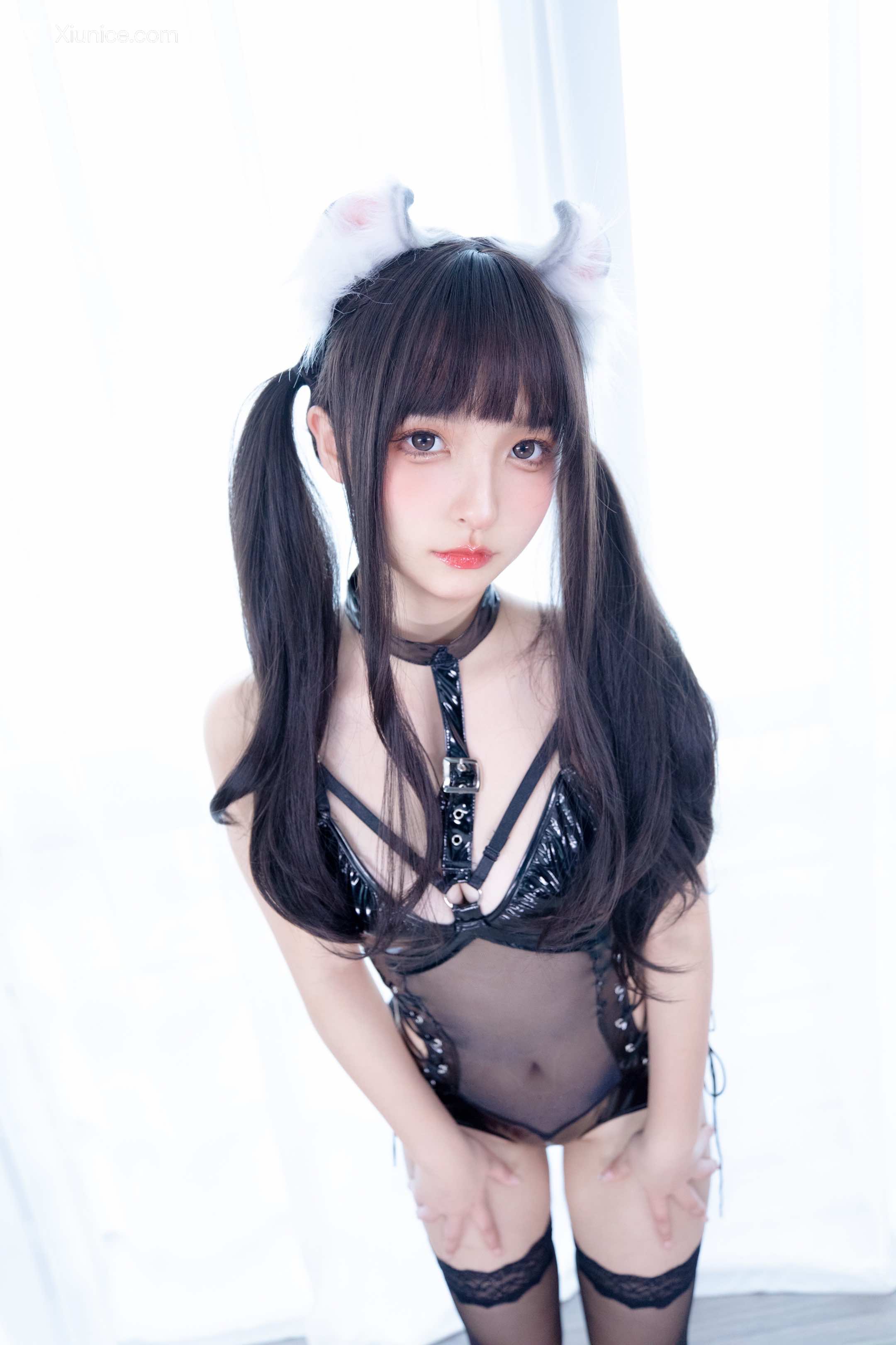 Coser@神楽坂真冬 Vol.098 黑 第1张