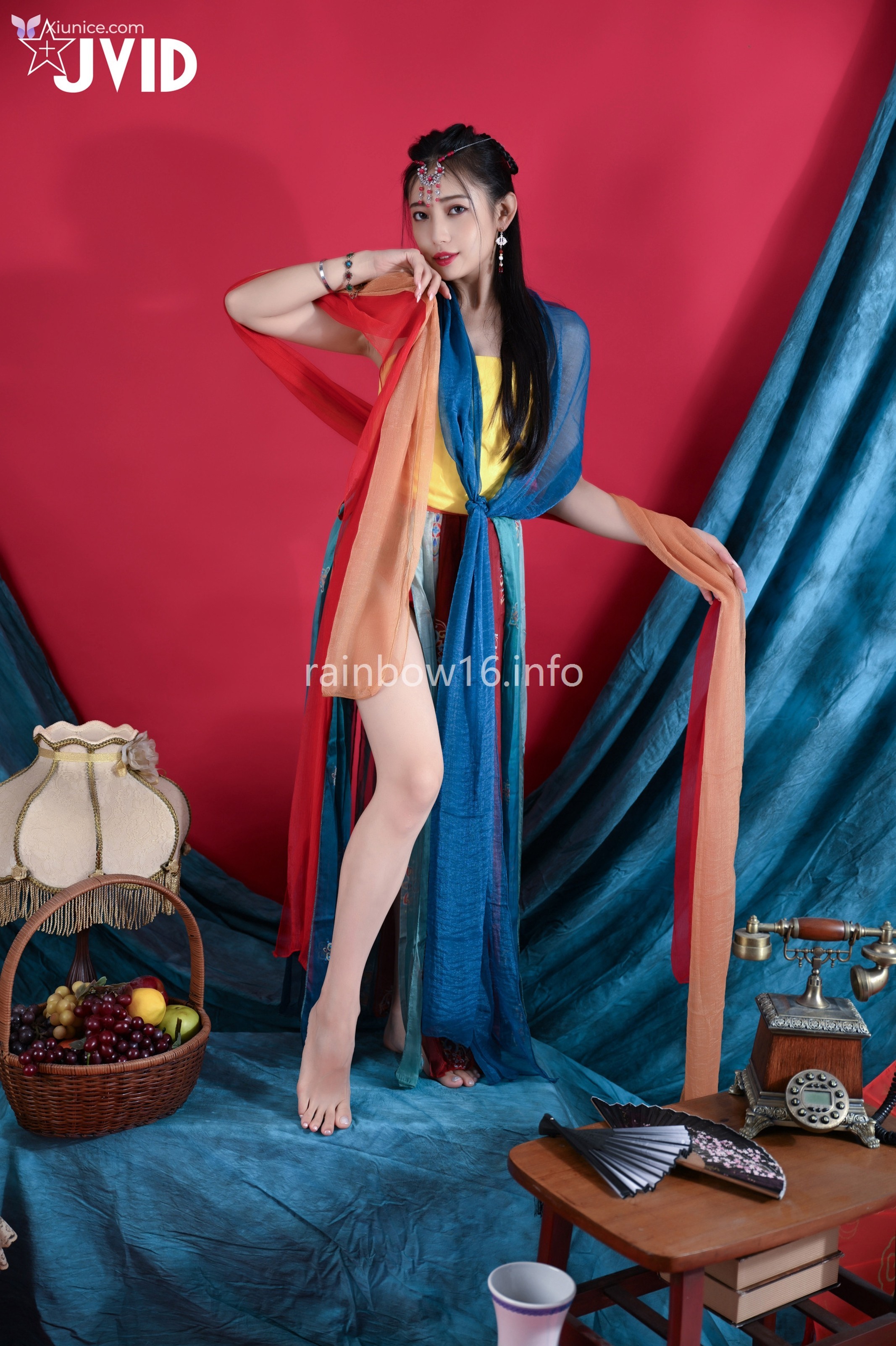 JVID 夏暮光 – 女神暮光敦煌風格造型服飾首度嘗試飛越天際穿梭時空與你來場空前未有的愛戀滋味 第65张