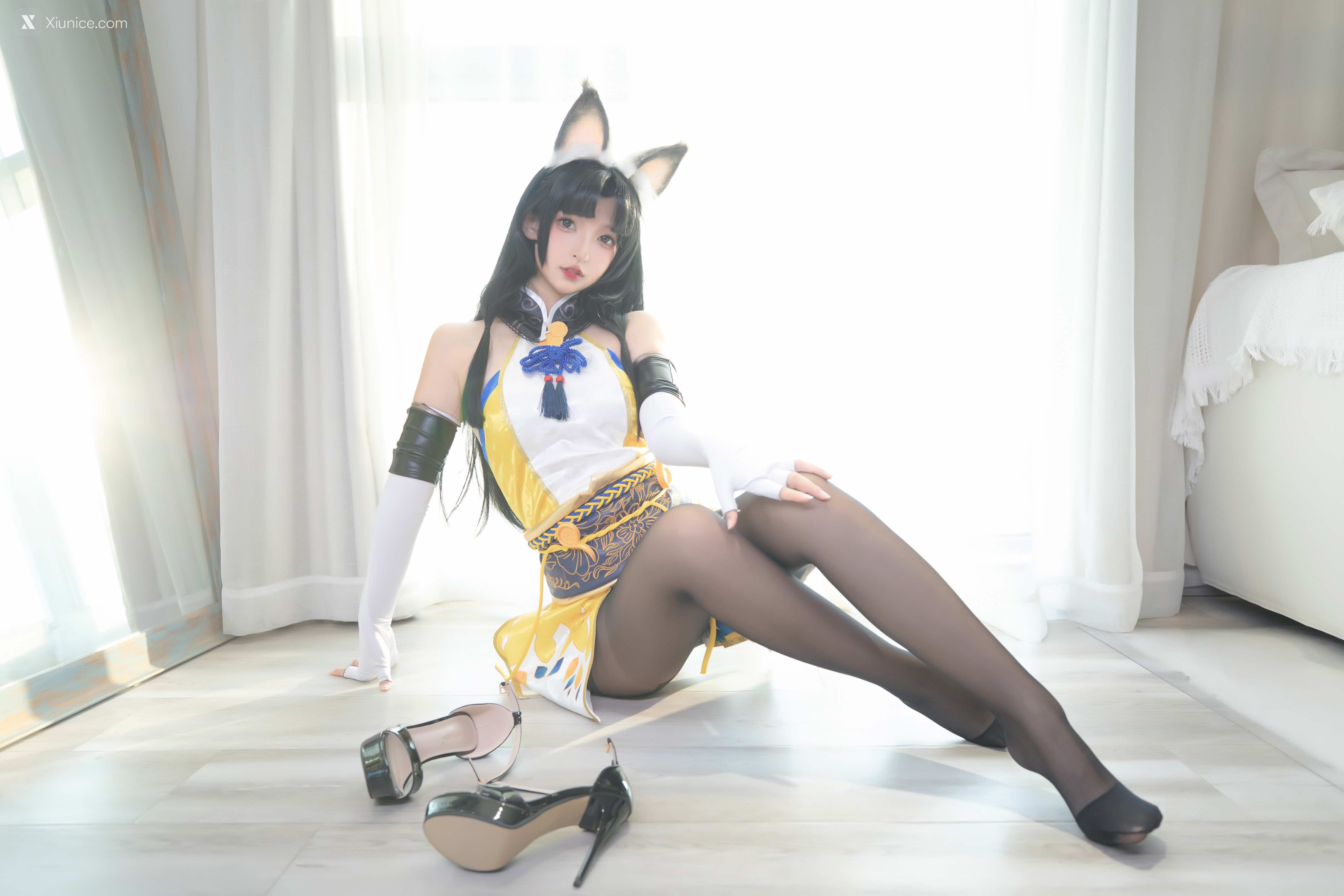 Coser@神楽坂真冬 Vol.104 黑丝胡桃 第44张