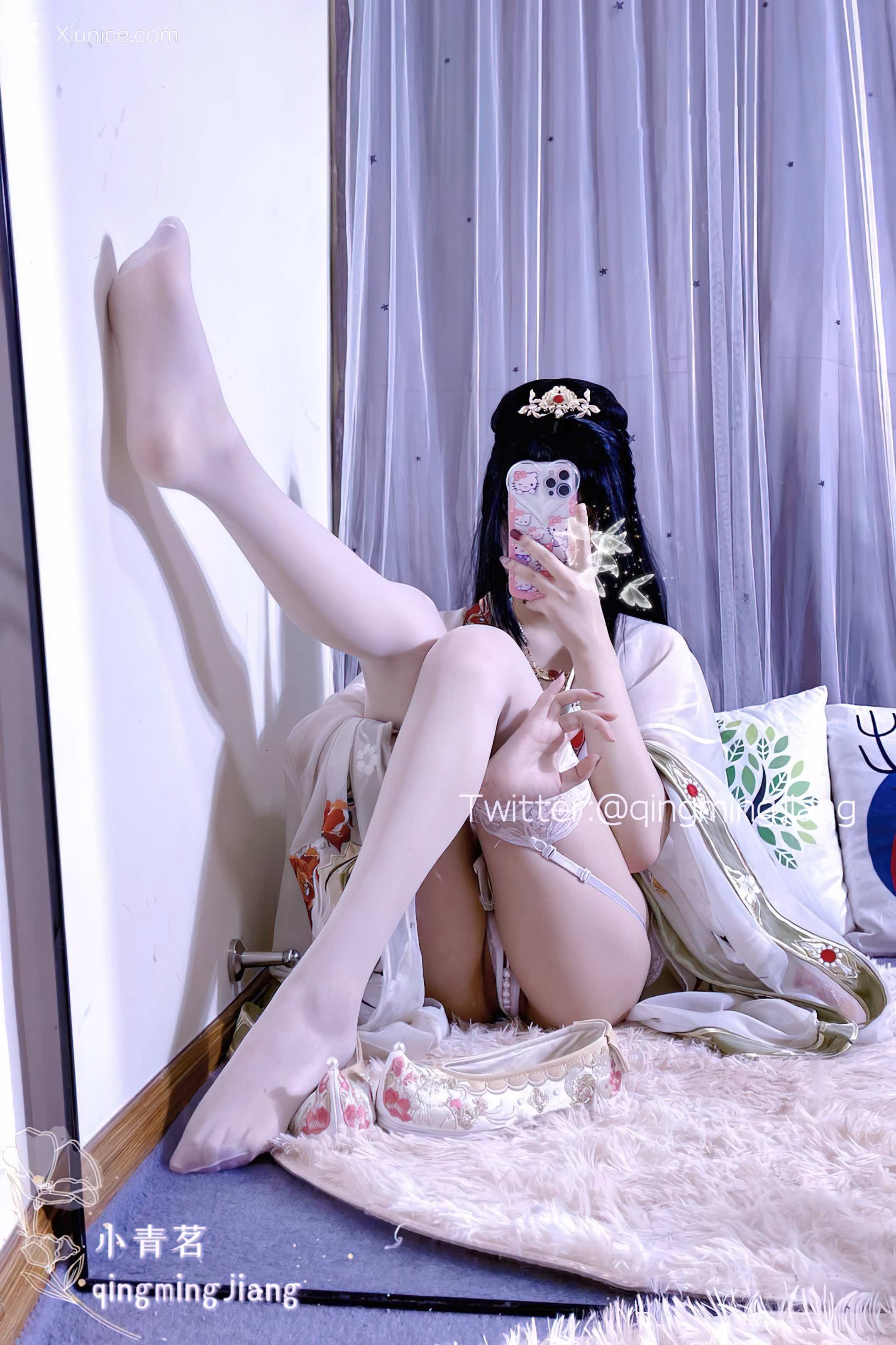 Coser@小青茗 唯美唐装古风下的美妙胴体 第8张