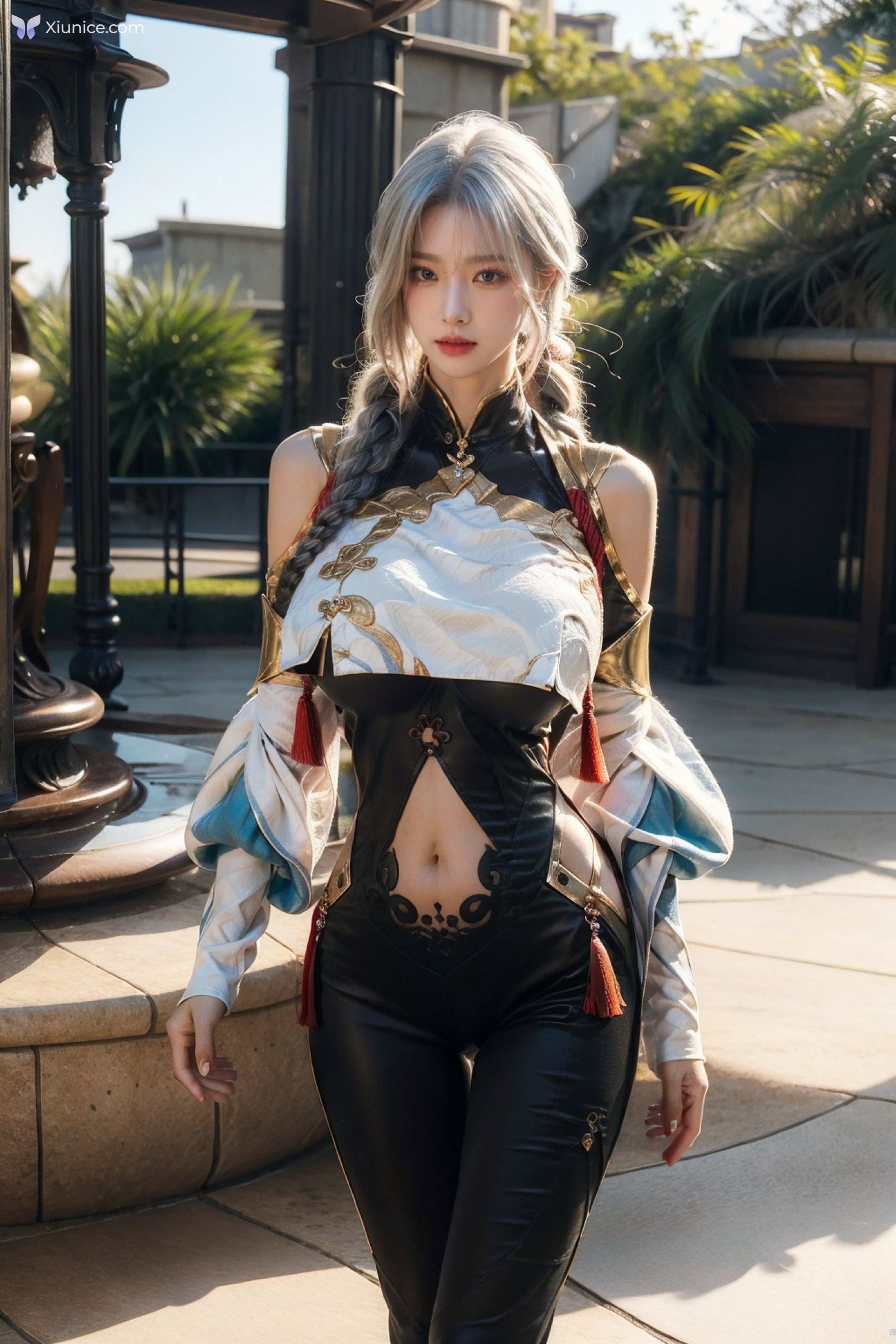 AI Girl 拟实画风-姐姐的剑灵COS 第120张