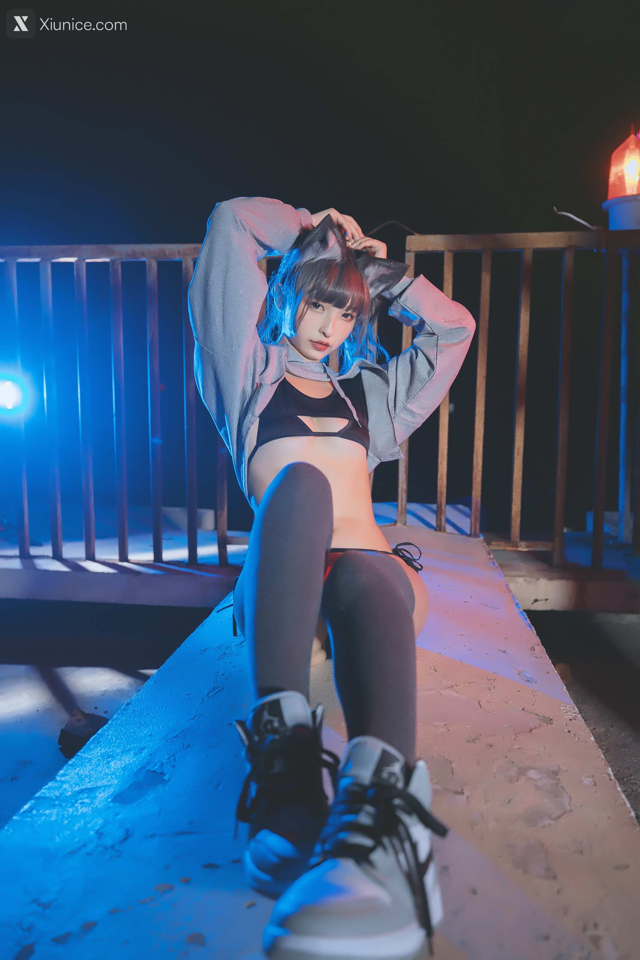 Coser@神楽坂真冬 Vol.034 危険な耳 狼妹&兔娘 第95张