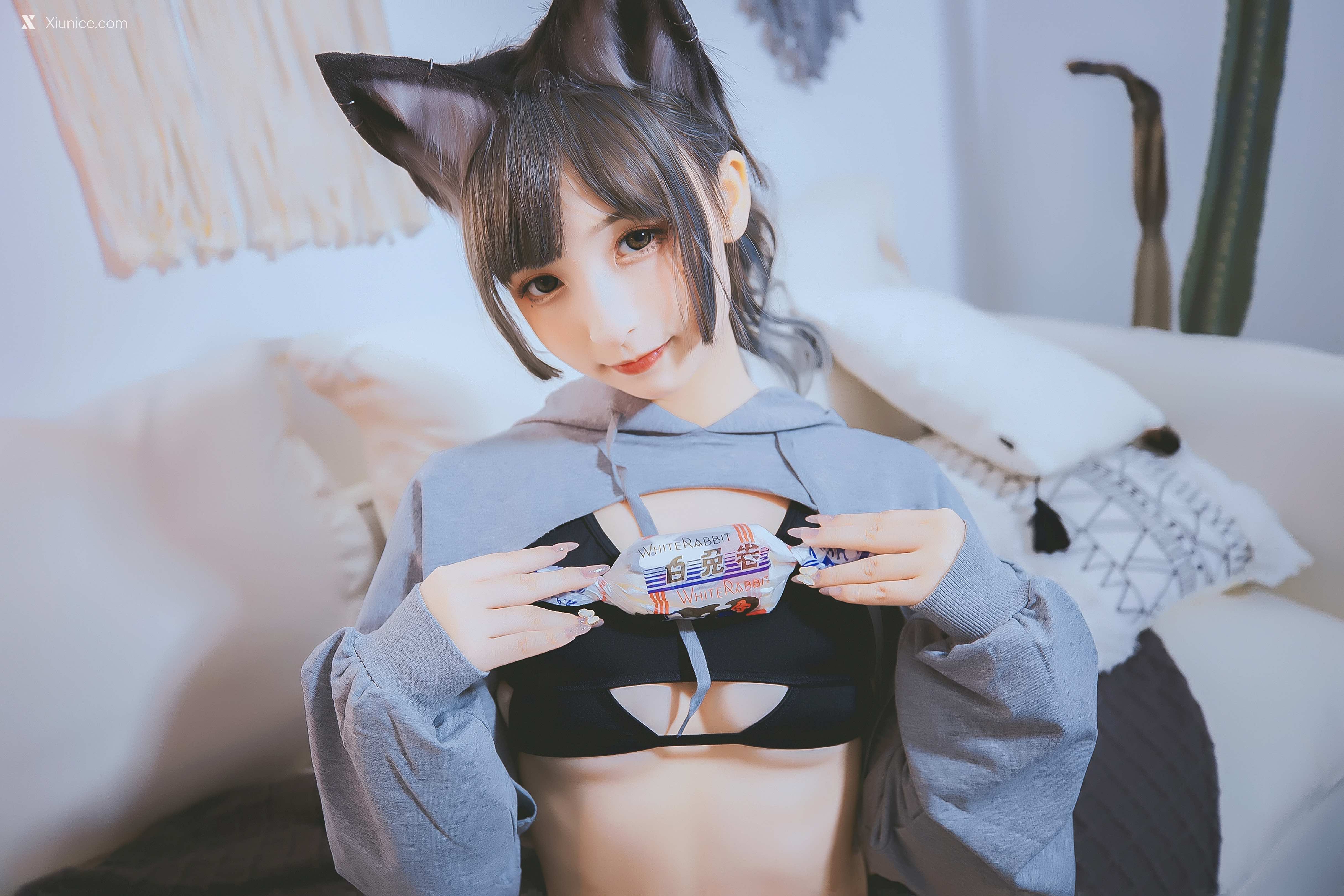 Coser@神楽坂真冬 Vol.034 危険な耳 狼妹&兔娘 第35张