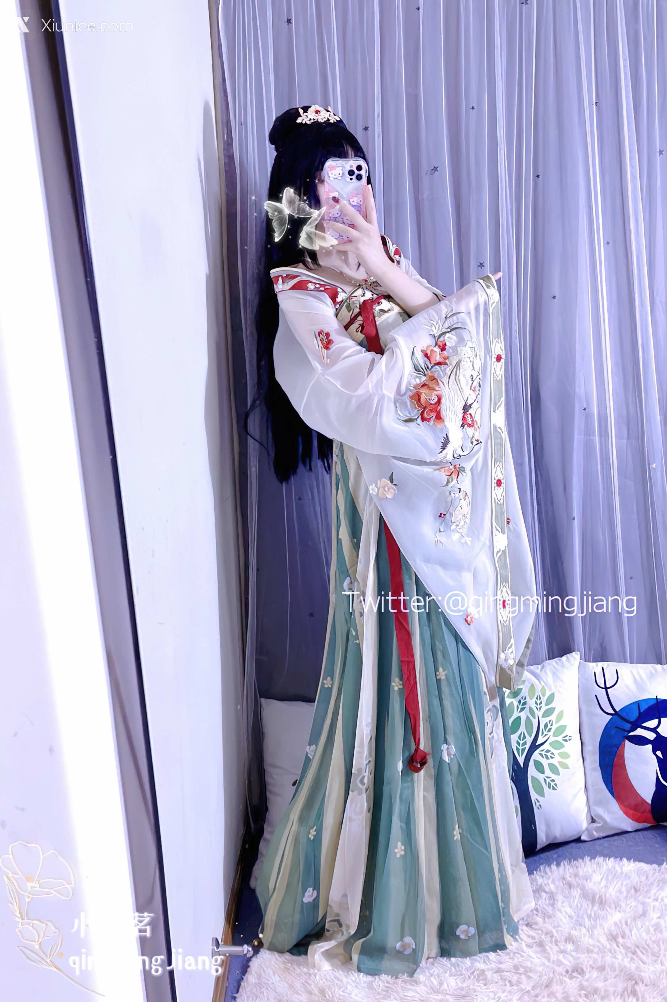 Coser@小青茗 唯美唐装古风下的美妙胴体 第33张